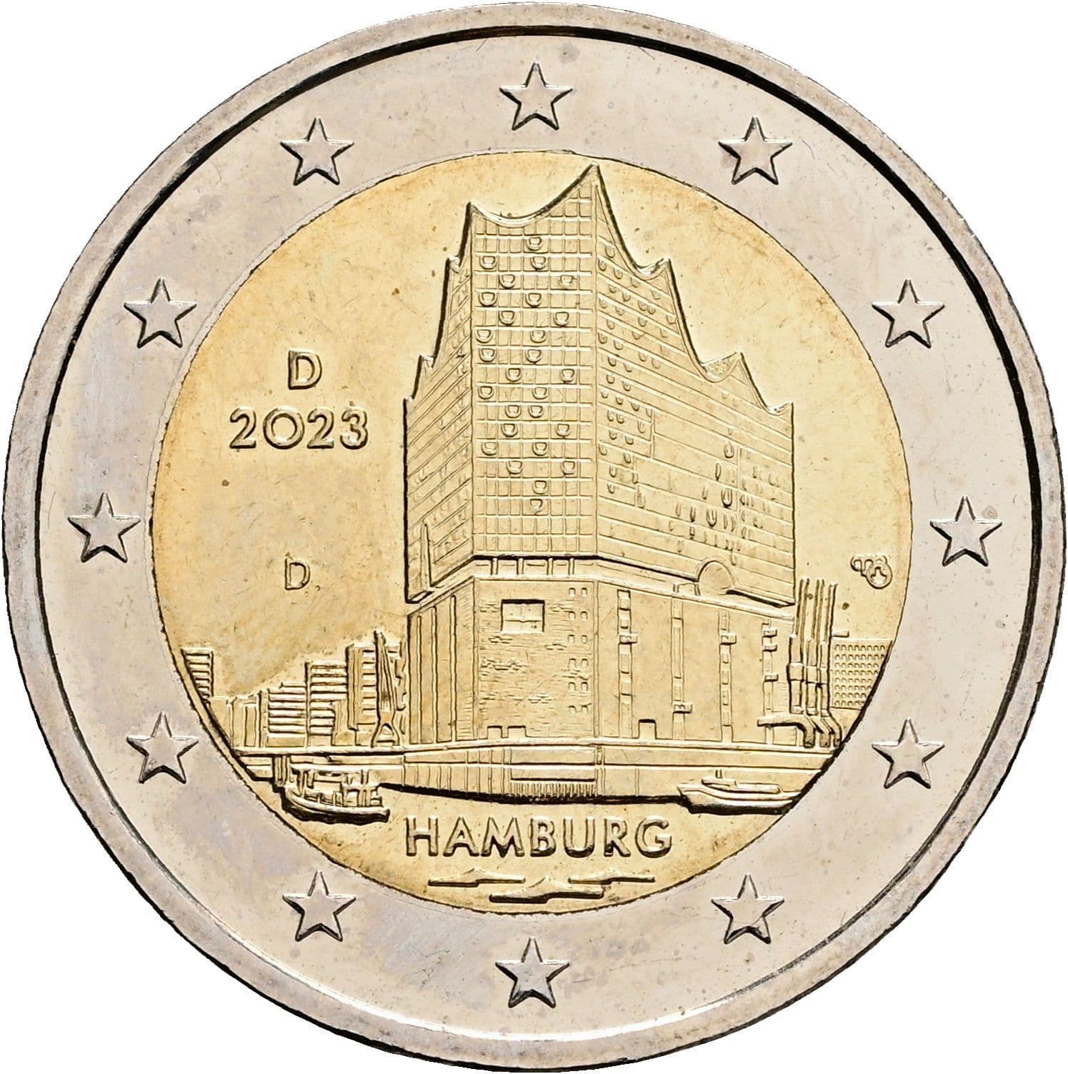 2 Euro 2023 – Rückseite