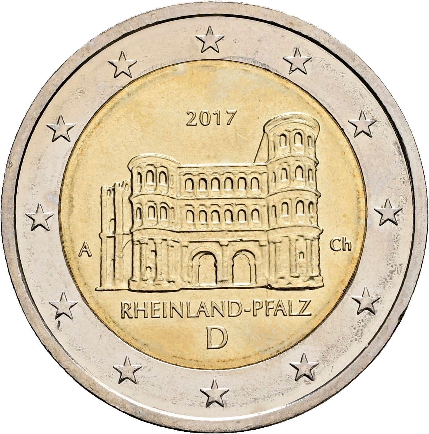 2 Euro 2017 – Rückseite