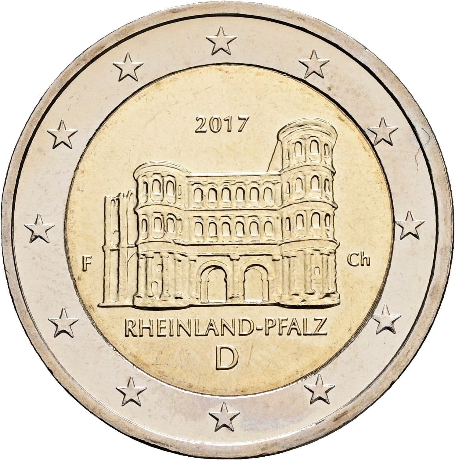2 Euro 2017 – Rückseite
