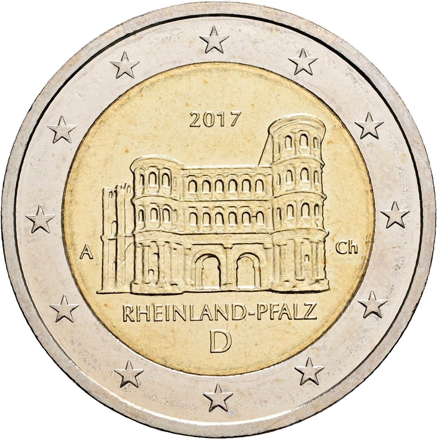 2 Euro 2017 – Rückseite