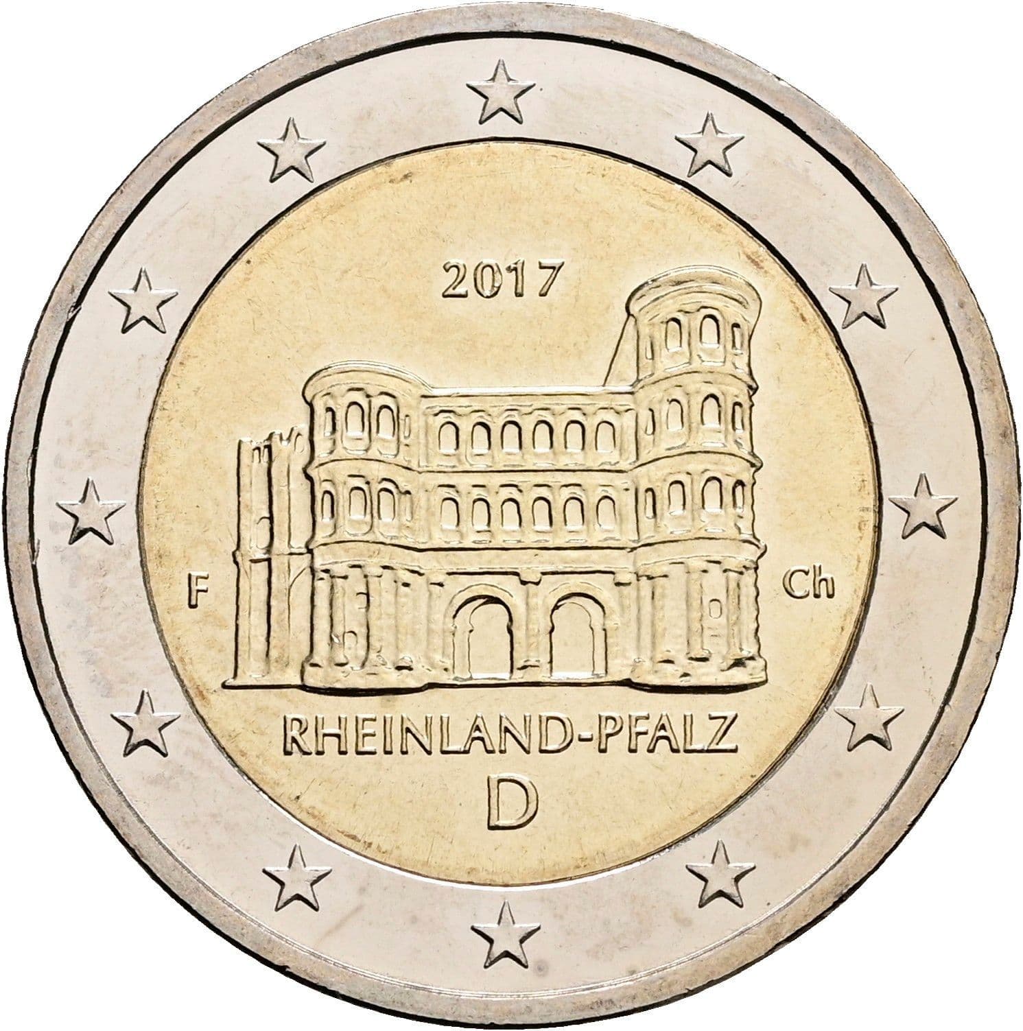 2 Euro 2017 – Rückseite