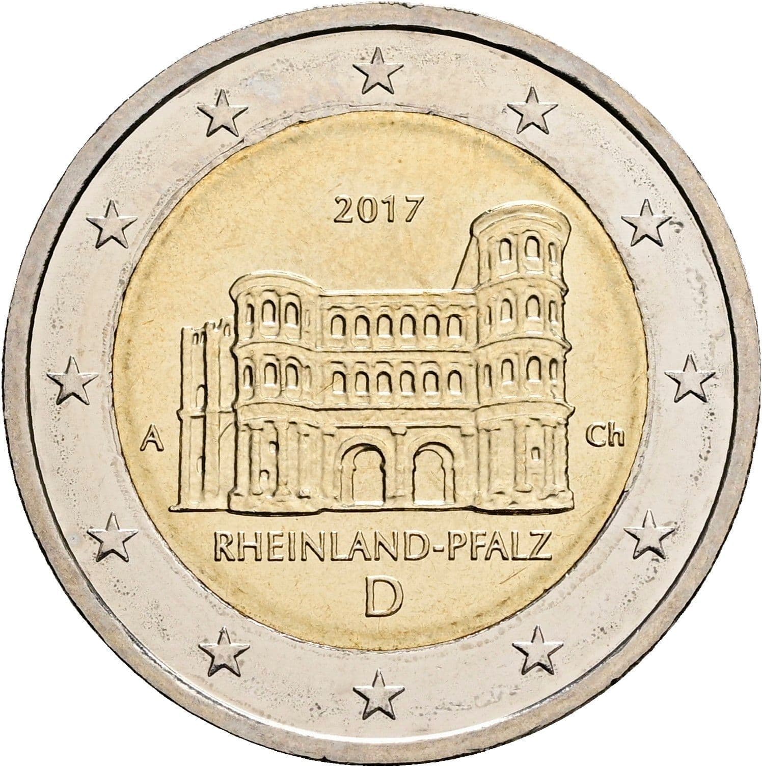 2 Euro 2017 – Rückseite