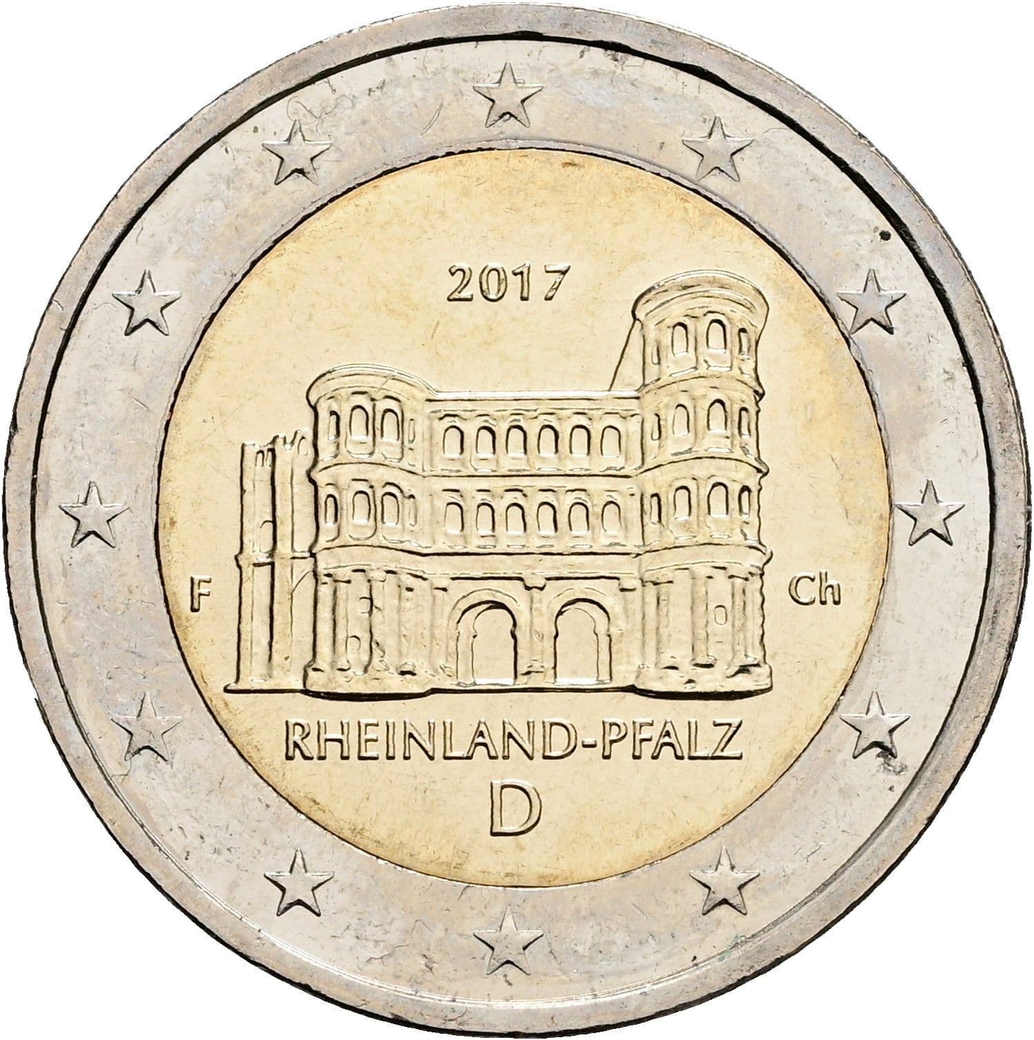 2 Euro 2017 – Rückseite