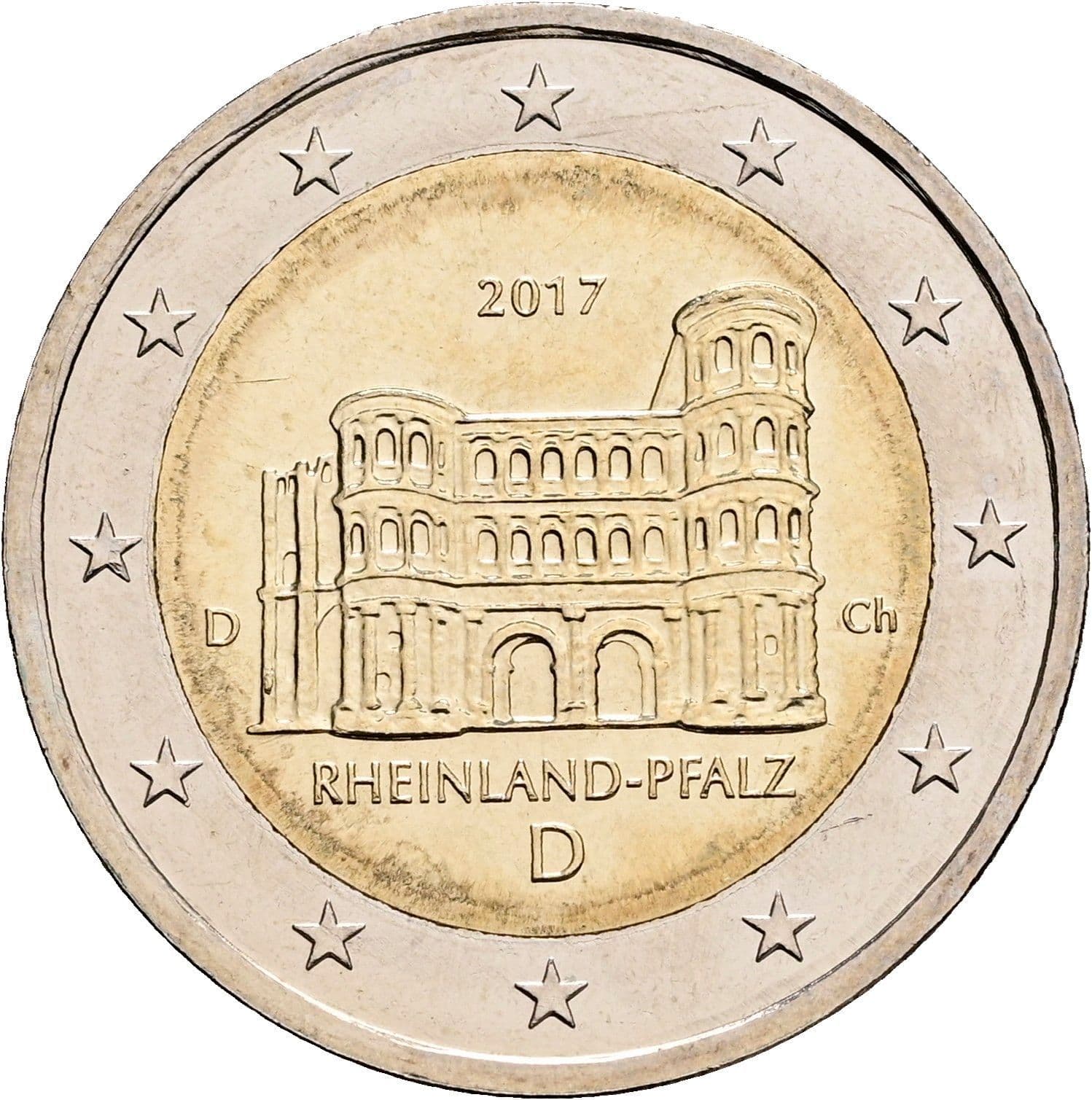 2 Euro 2017 – Rückseite