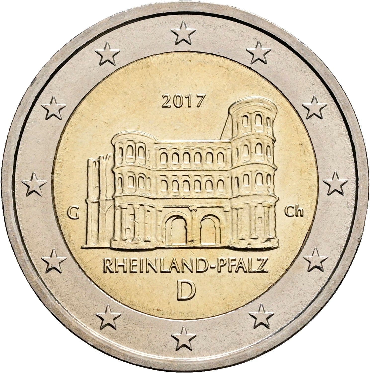 2 Euro 2017 – Rückseite