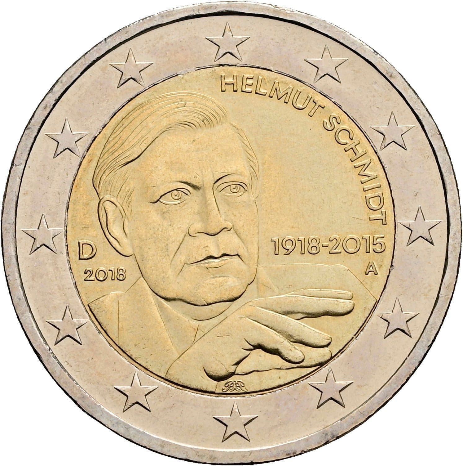 2 Euro 2015 – Rückseite
