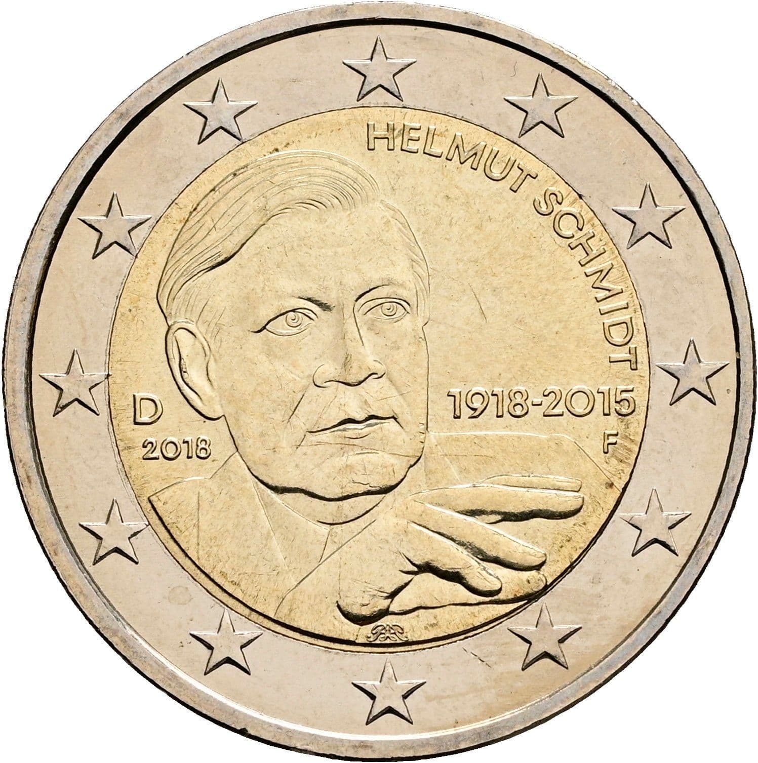 2 Euro 2015 – Rückseite