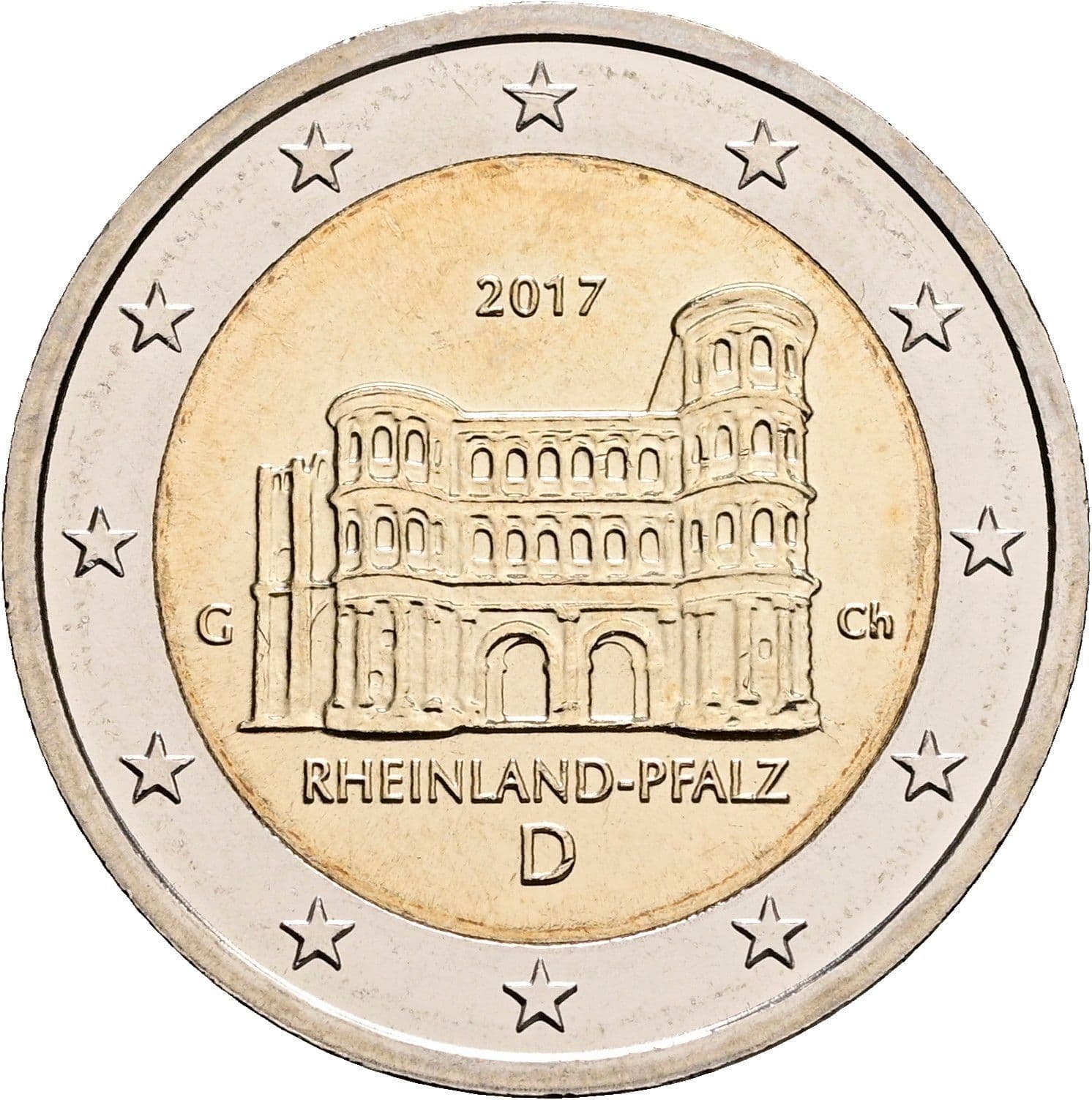 2 Euro 2017 – Rückseite