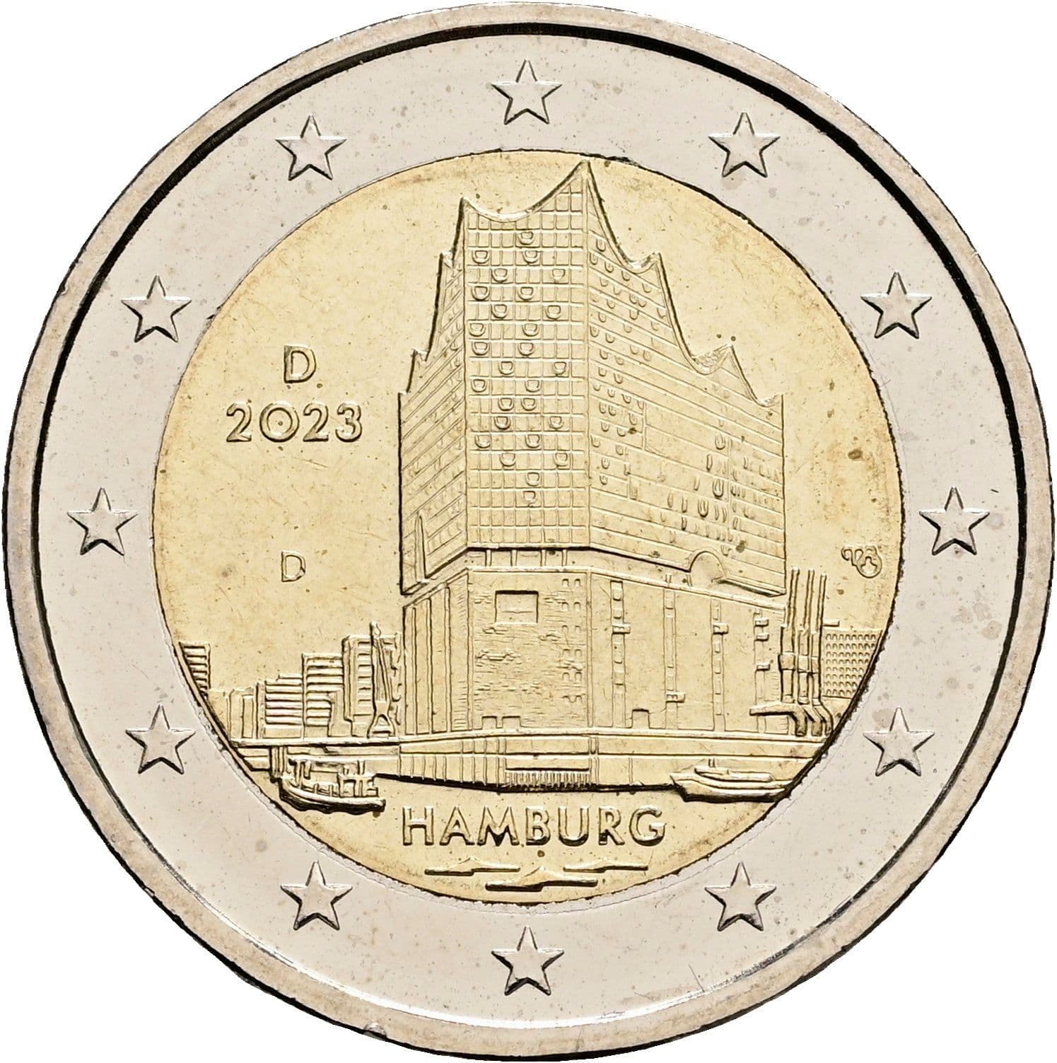 2 Euro 2023 – Rückseite