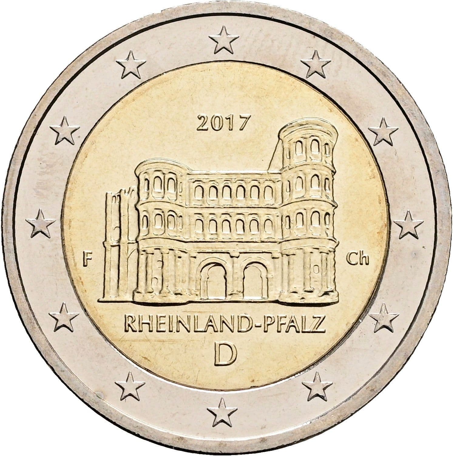 2 Euro 2017 – Rückseite