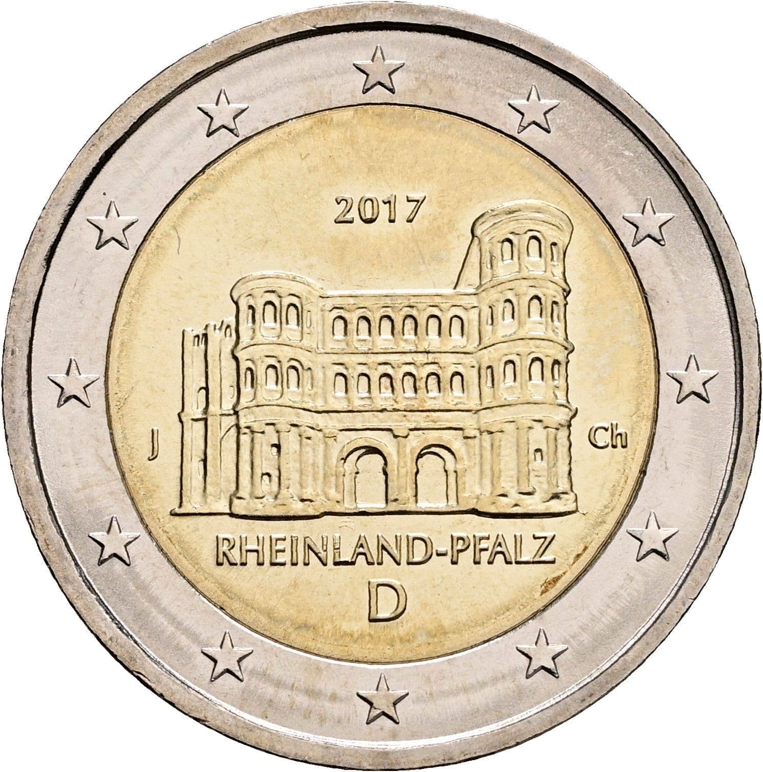 2 Euro 2017 – Rückseite