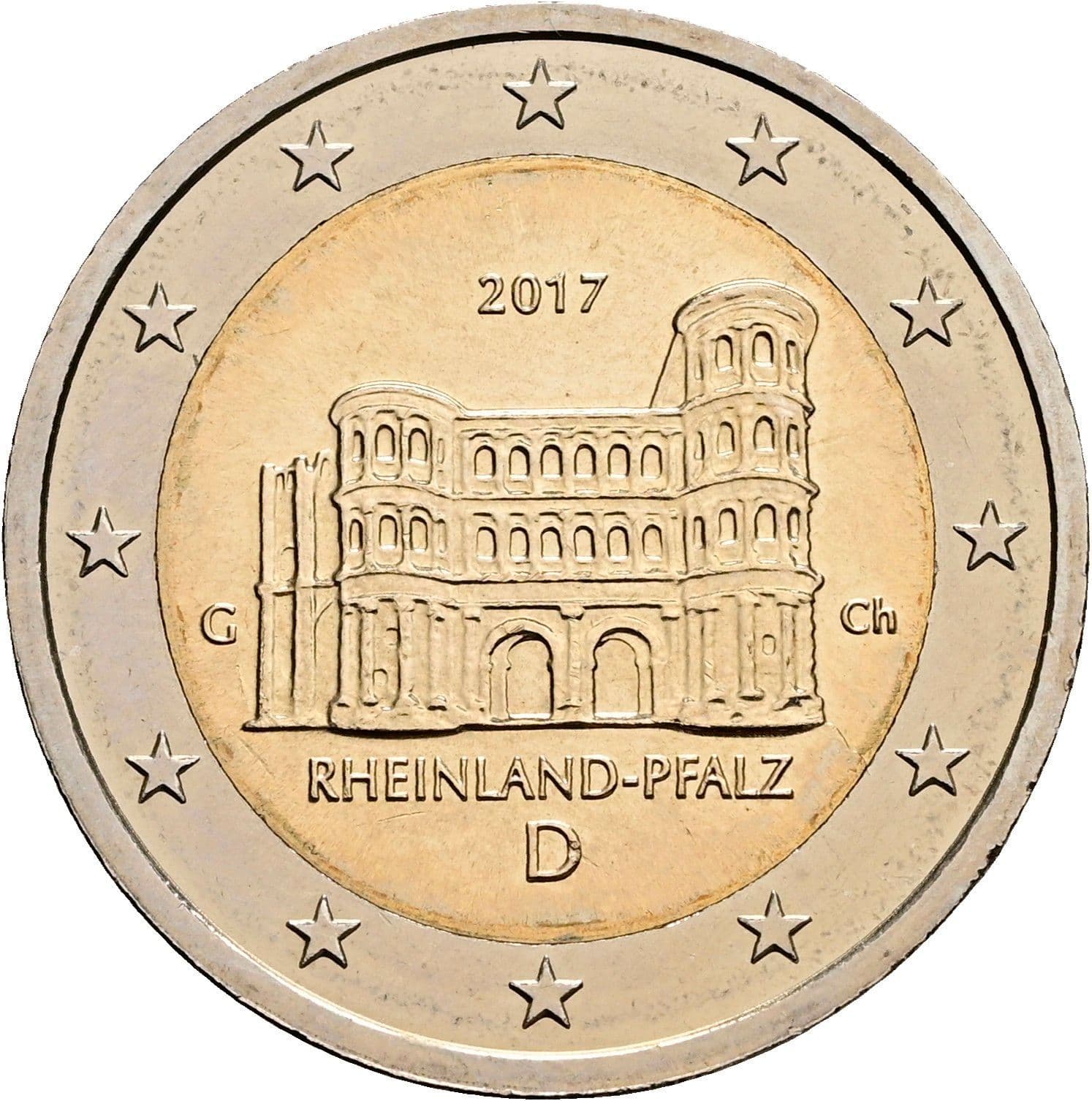 2 Euro 2017 – Rückseite
