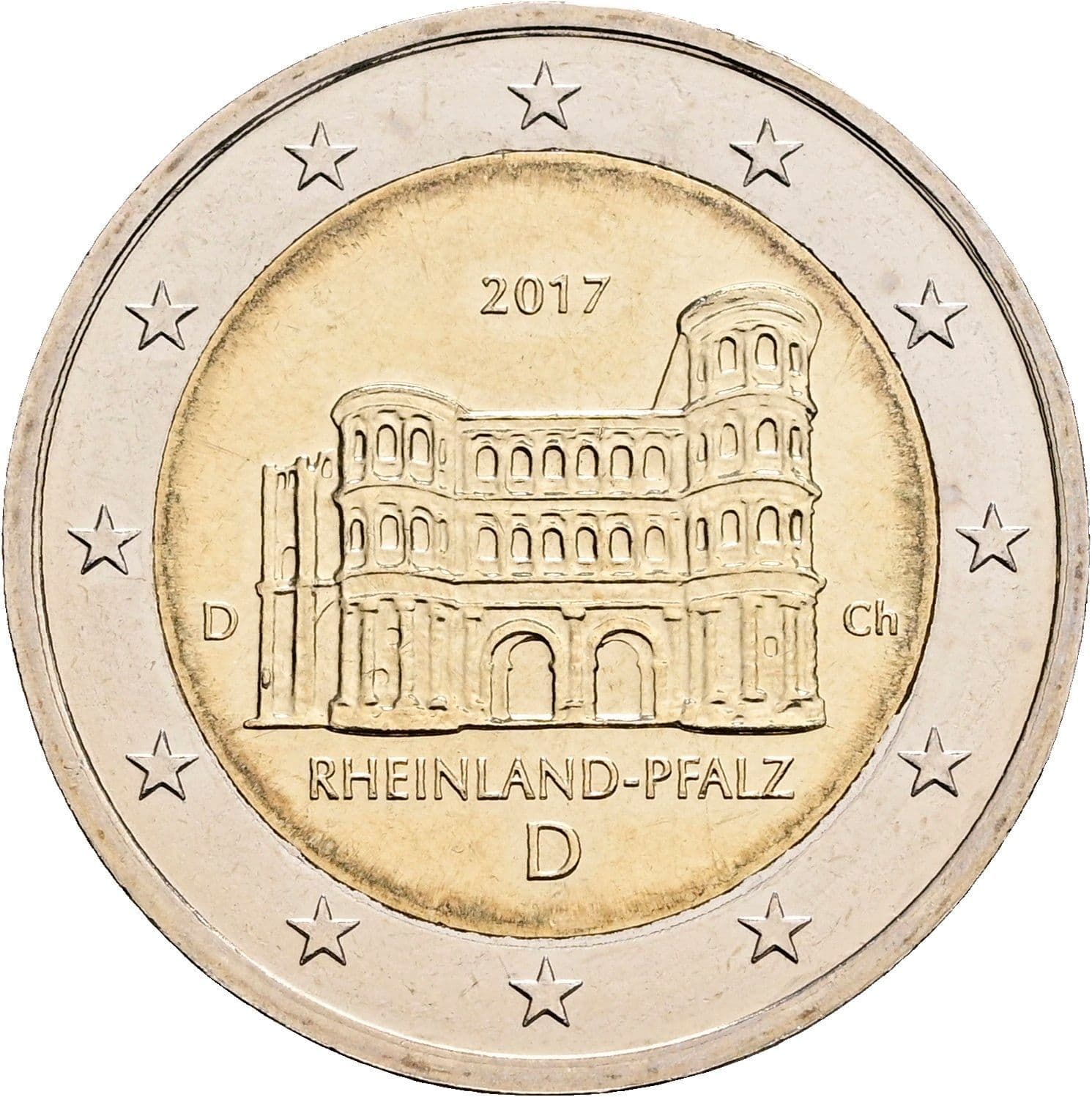2 Euro 2017 – Rückseite