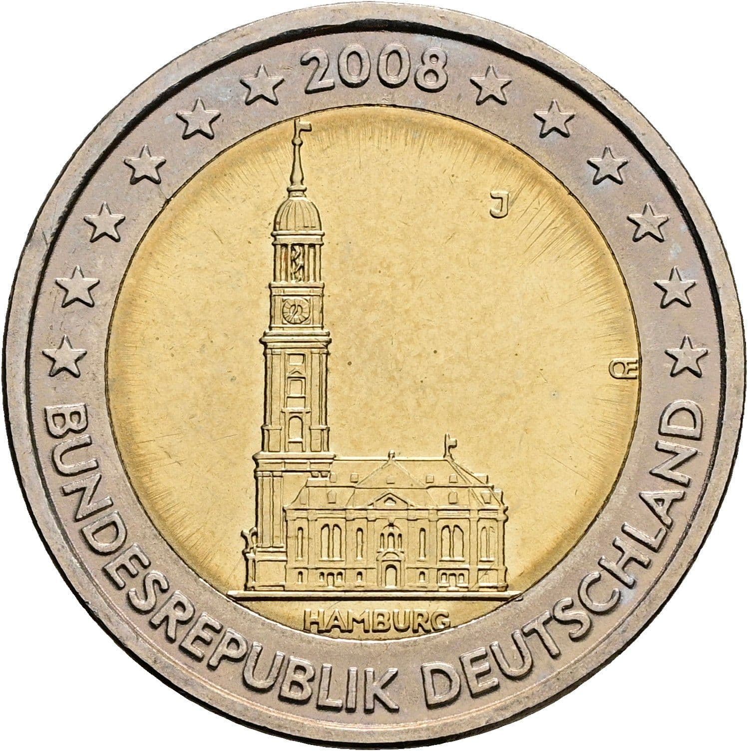 2 Euro 2008 – Rückseite