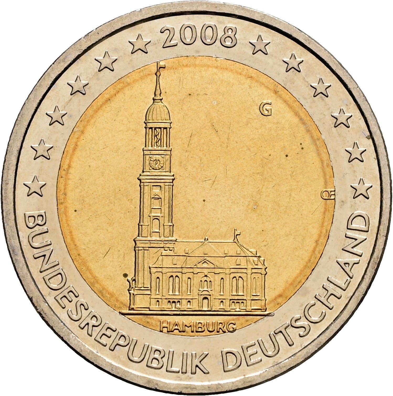 2 Euro 2008 – Rückseite