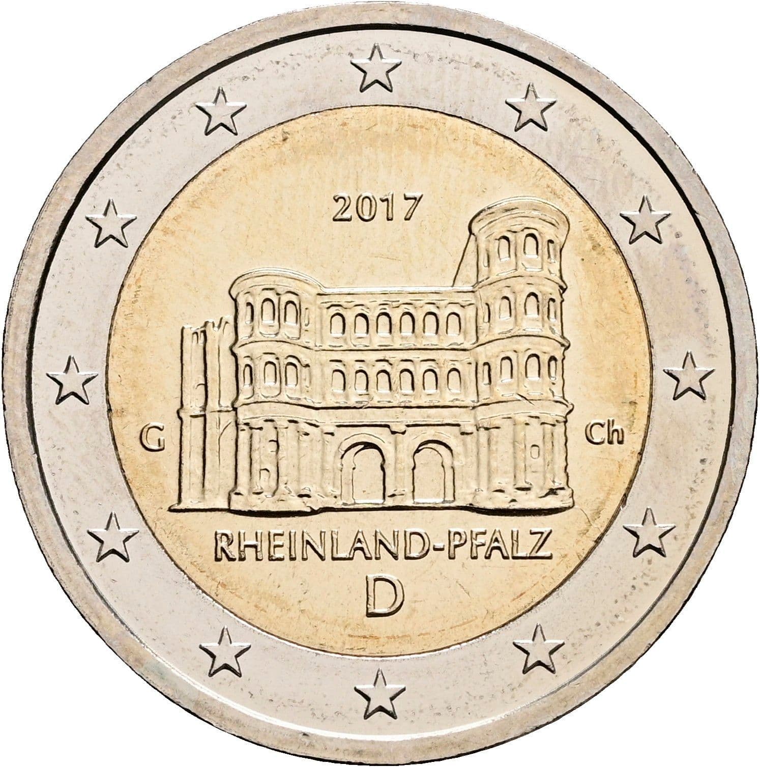2 Euro 2017 – Rückseite