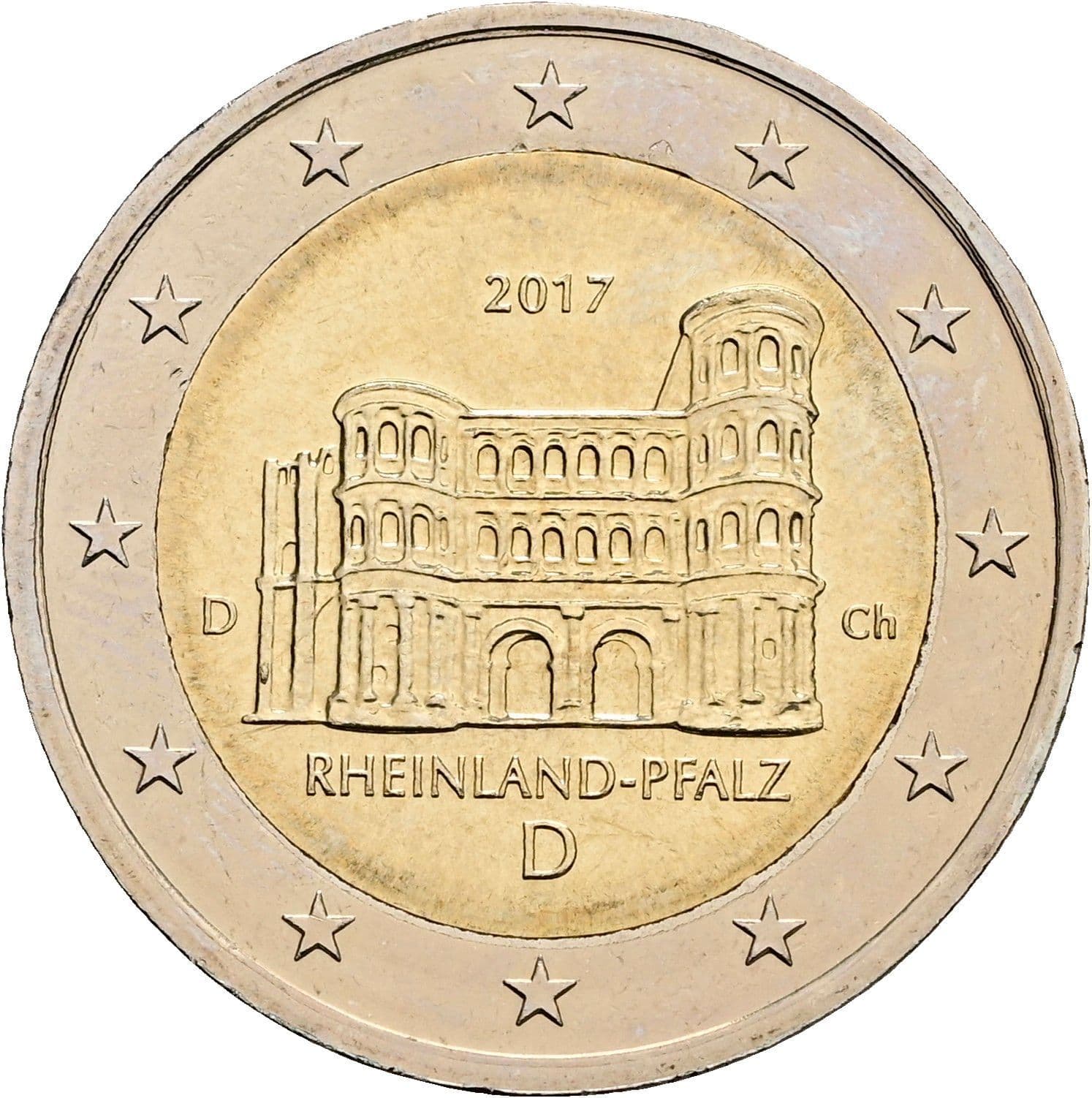 2 Euro 2017 – Rückseite