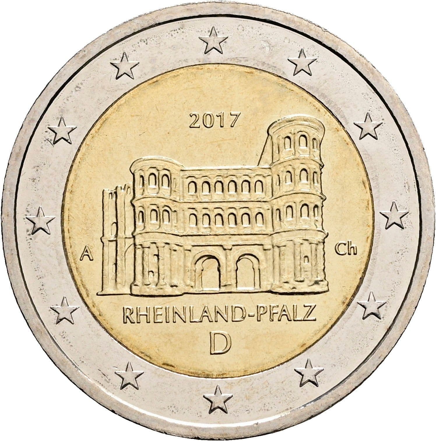 2 Euro 2017 – Rückseite