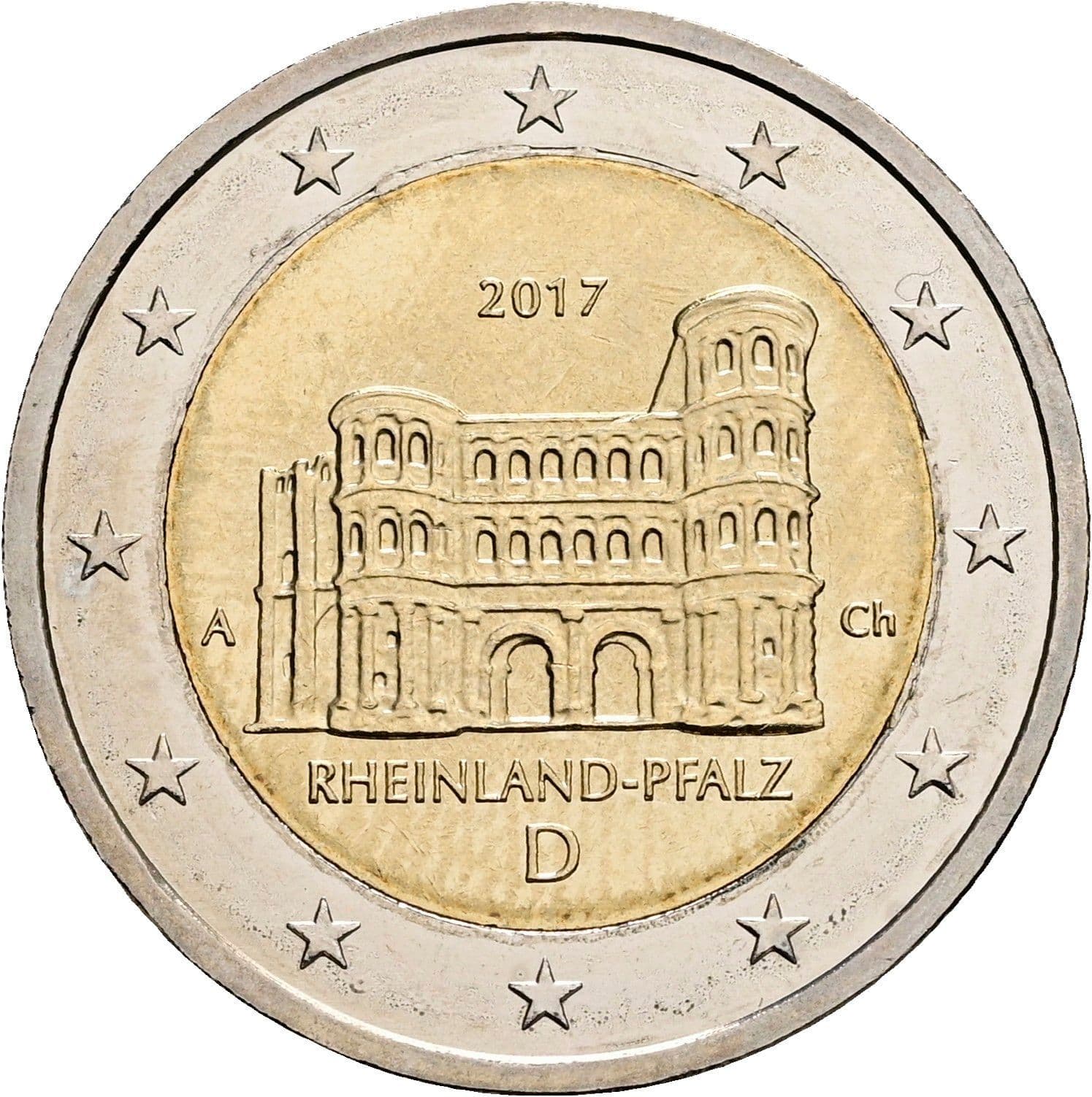 2 Euro 2017 – Rückseite