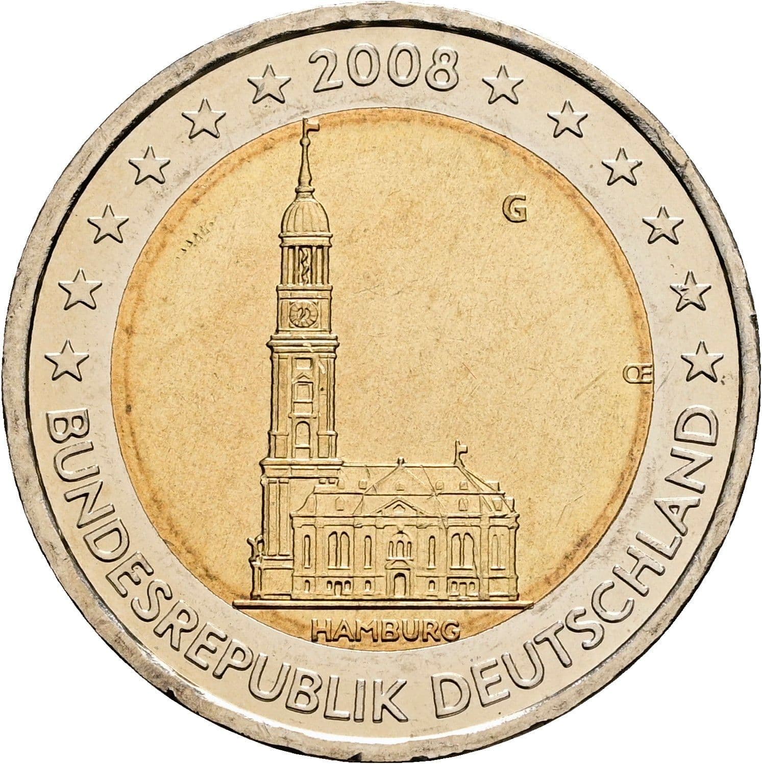 2 Euro 2008 – Rückseite