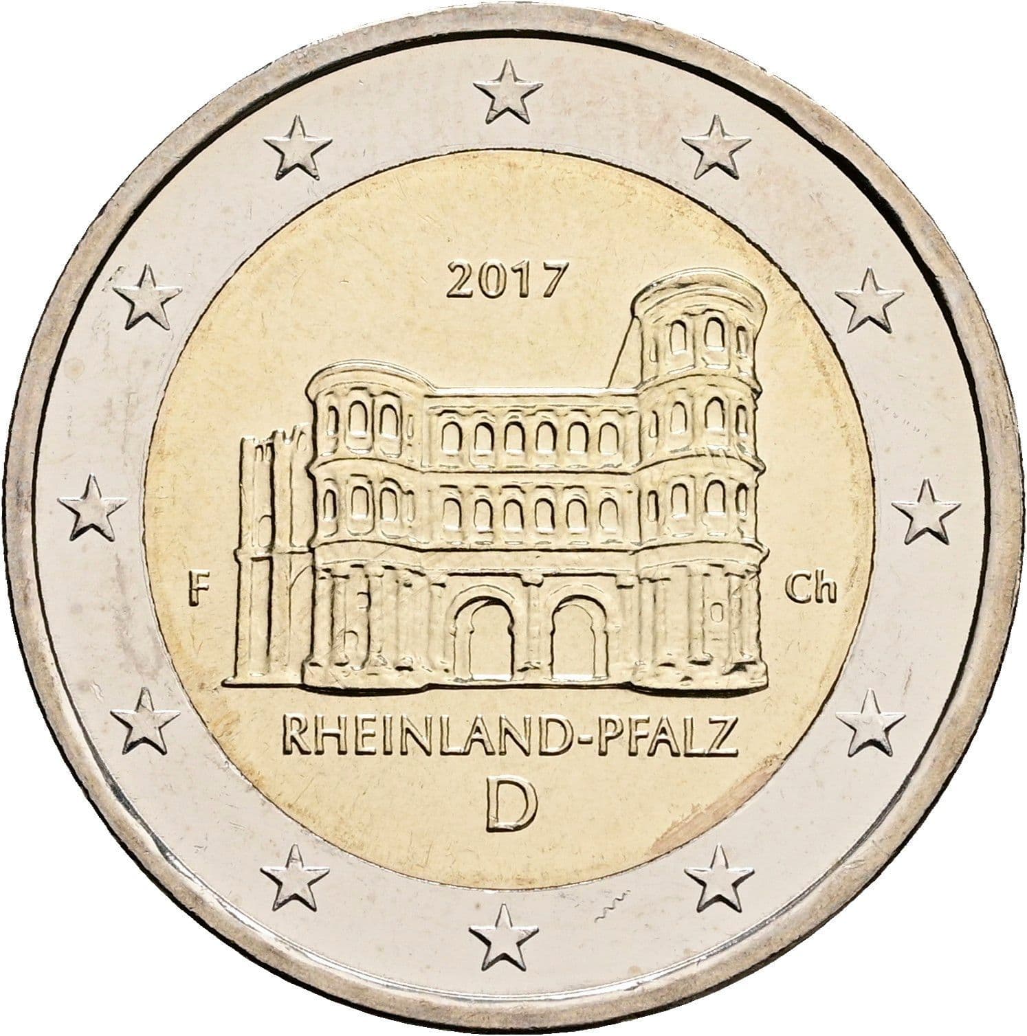 2 Euro 2017 – Rückseite