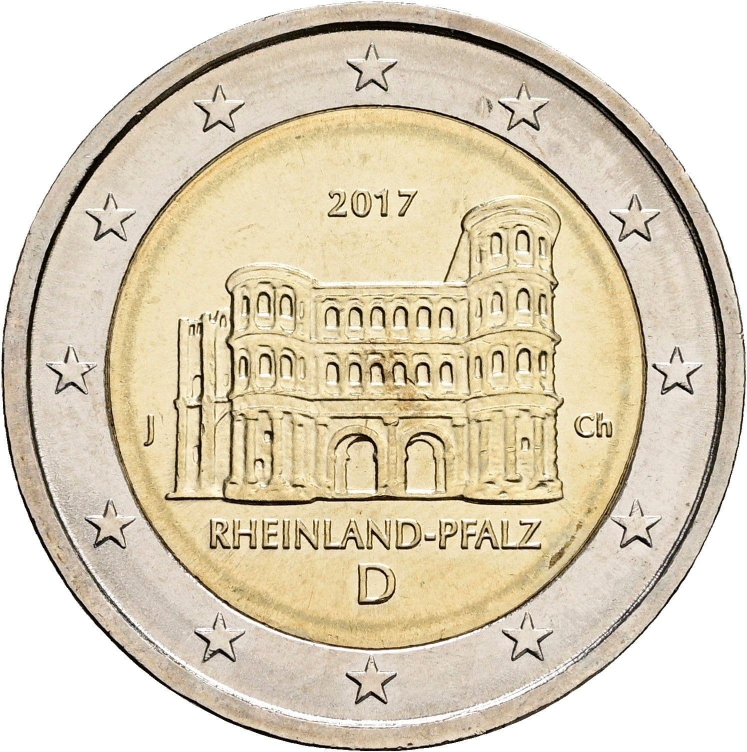 2 Euro 2017 – Rückseite