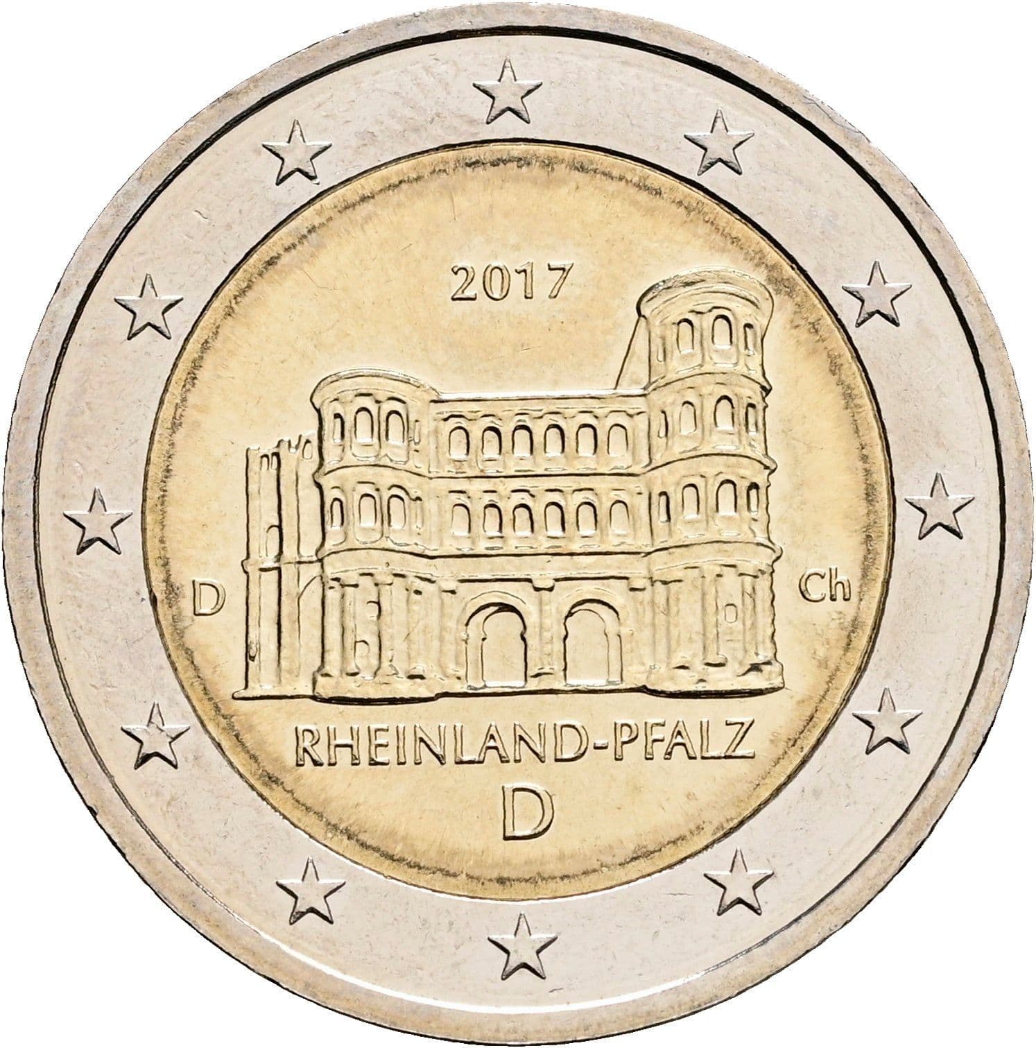 2 Euro 2017 – Rückseite