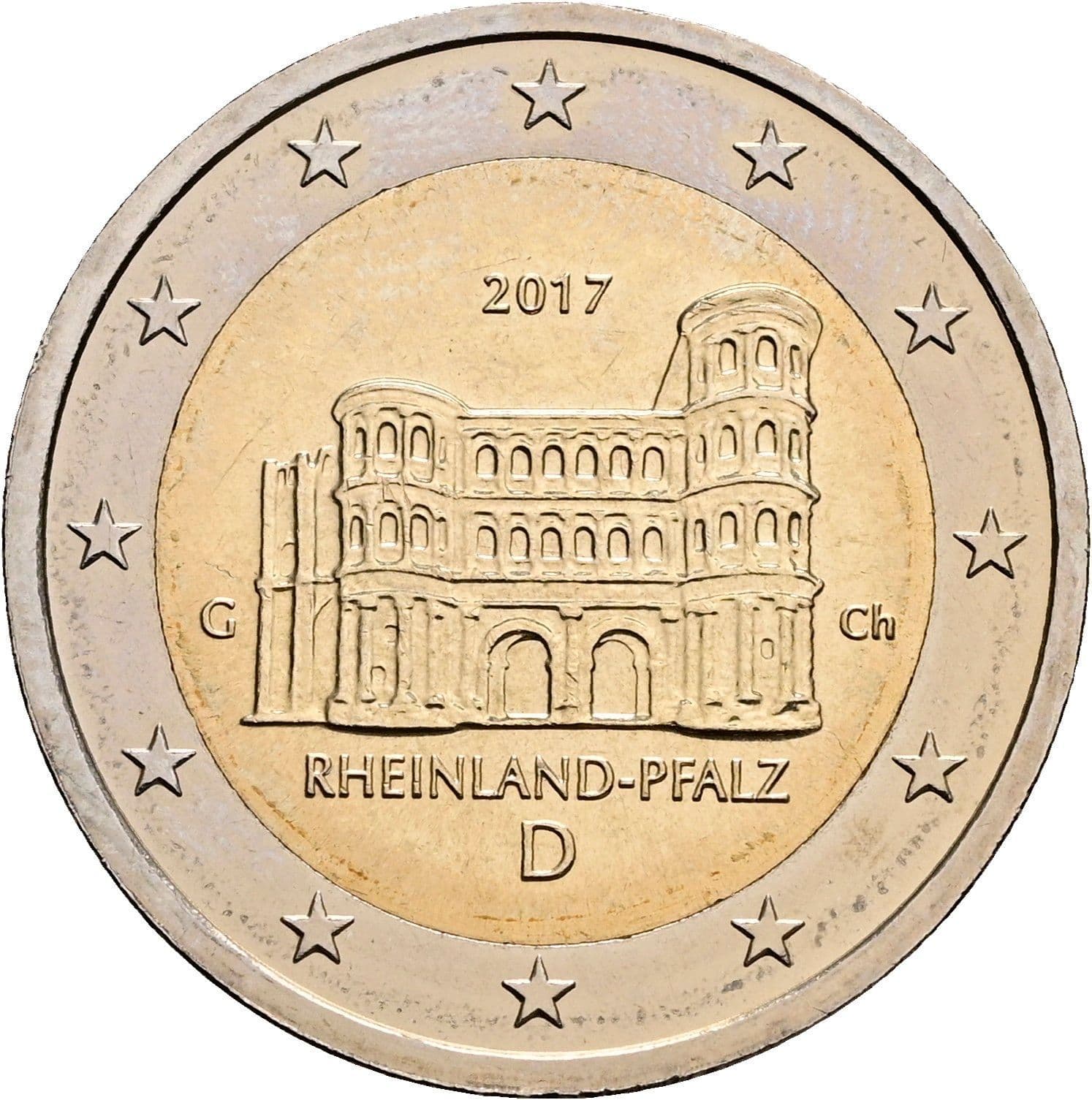 2 Euro 2017 – Rückseite