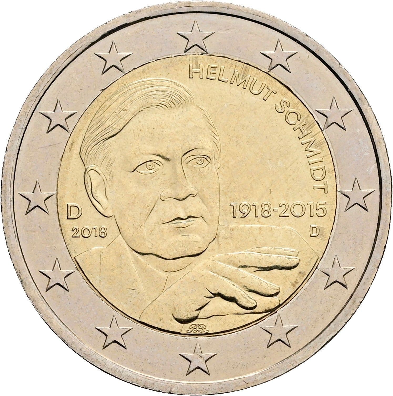 2 Euro 2015 – Rückseite