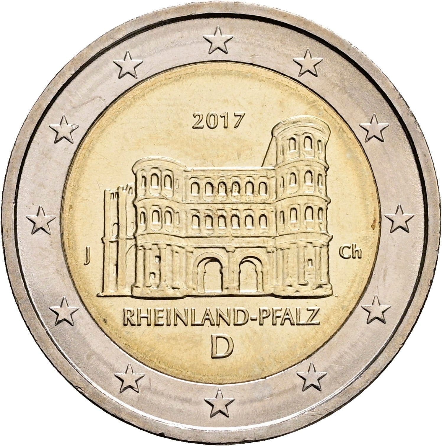 2 Euro 2017 – Rückseite