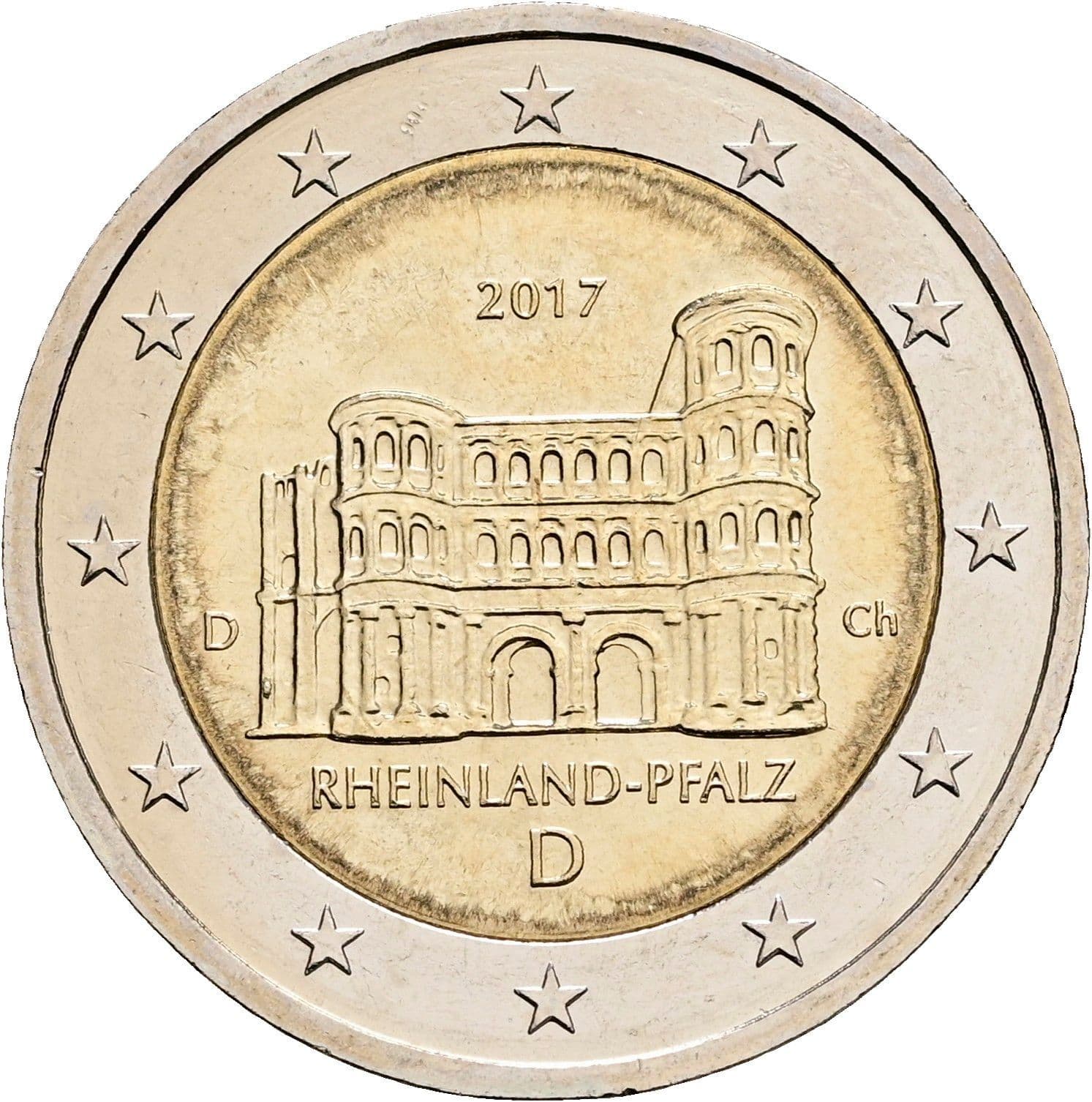 2 Euro 2017 – Rückseite