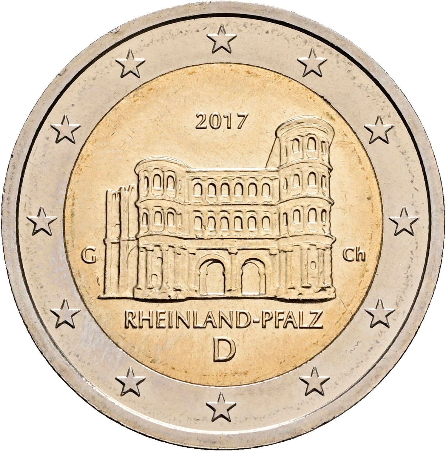 2 Euro 2017 – Rückseite