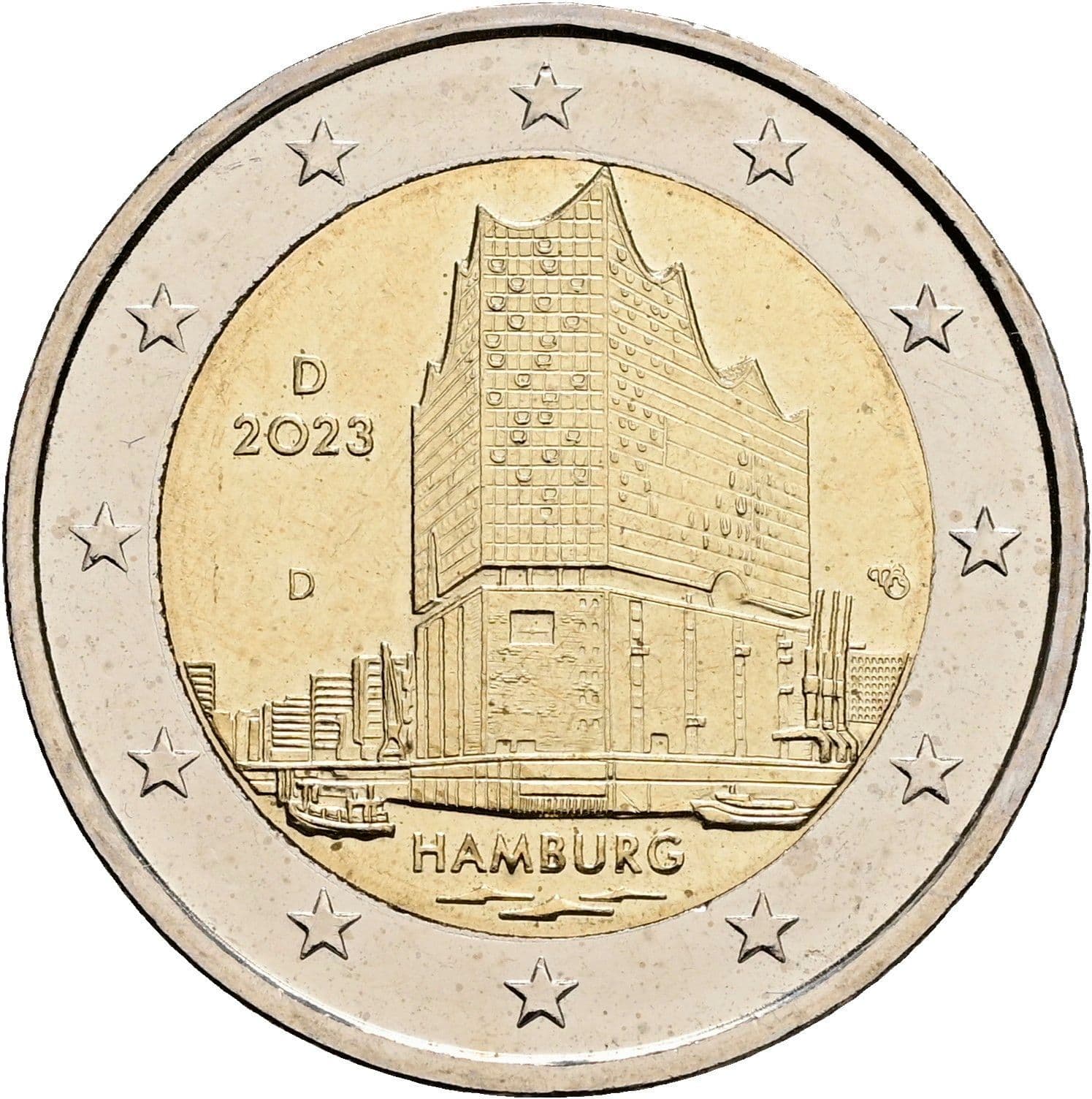 2 Euro 2023 – Rückseite