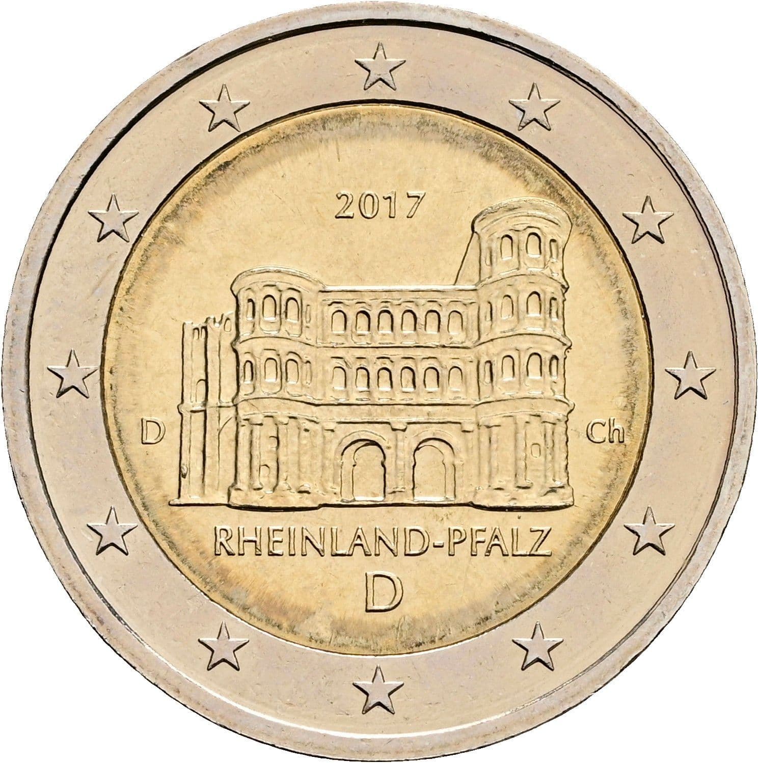 2 Euro 2017 – Rückseite