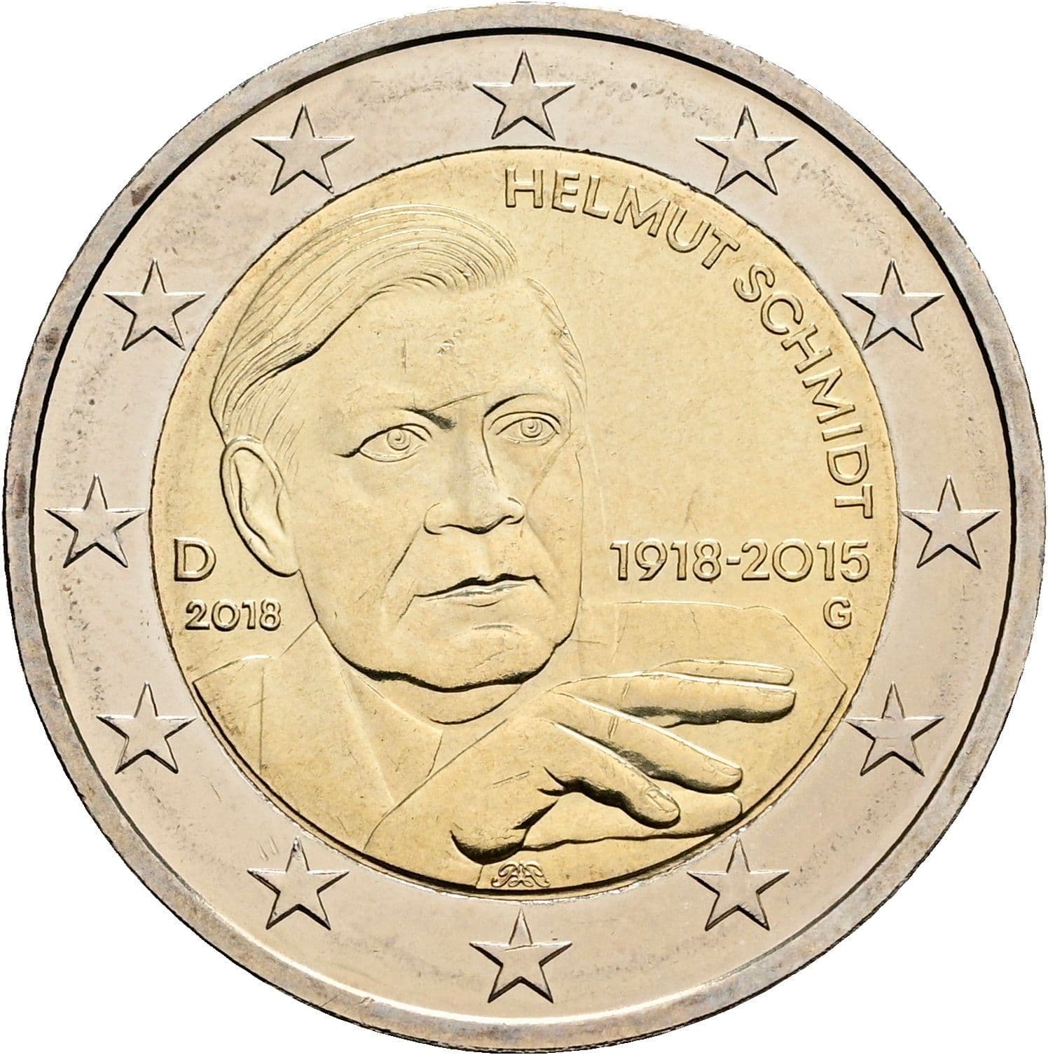 2 Euro 2015 – Rückseite