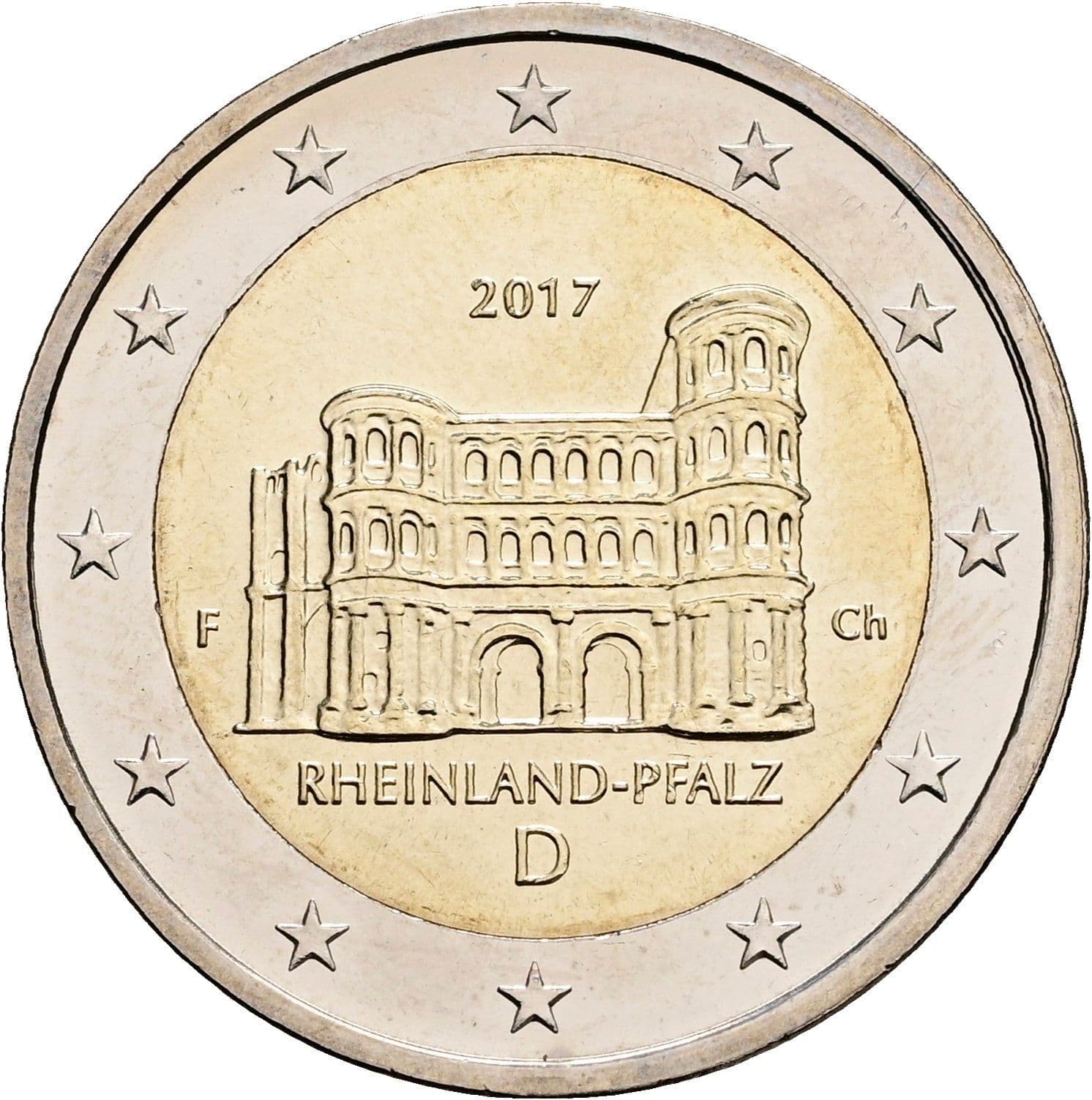 2 Euro 2017 – Rückseite