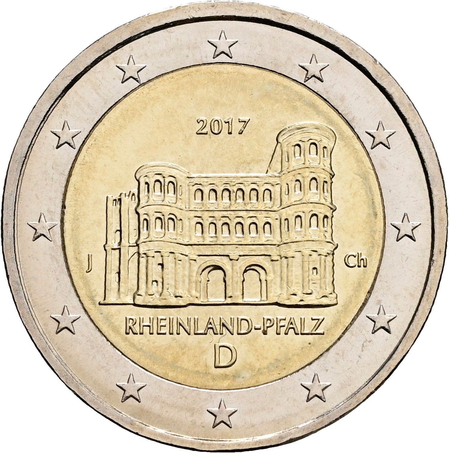 2 Euro 2017 – Rückseite