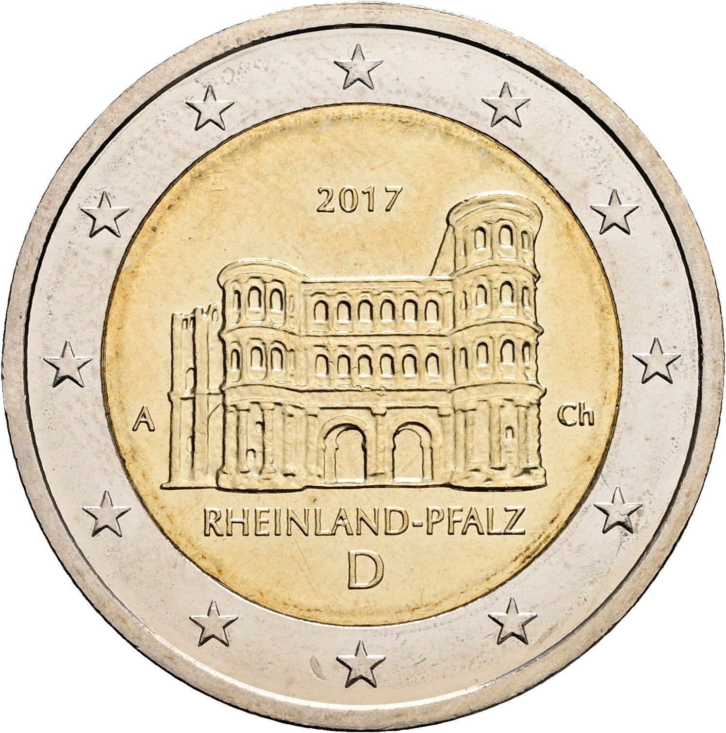 2 Euro 2017 – Rückseite