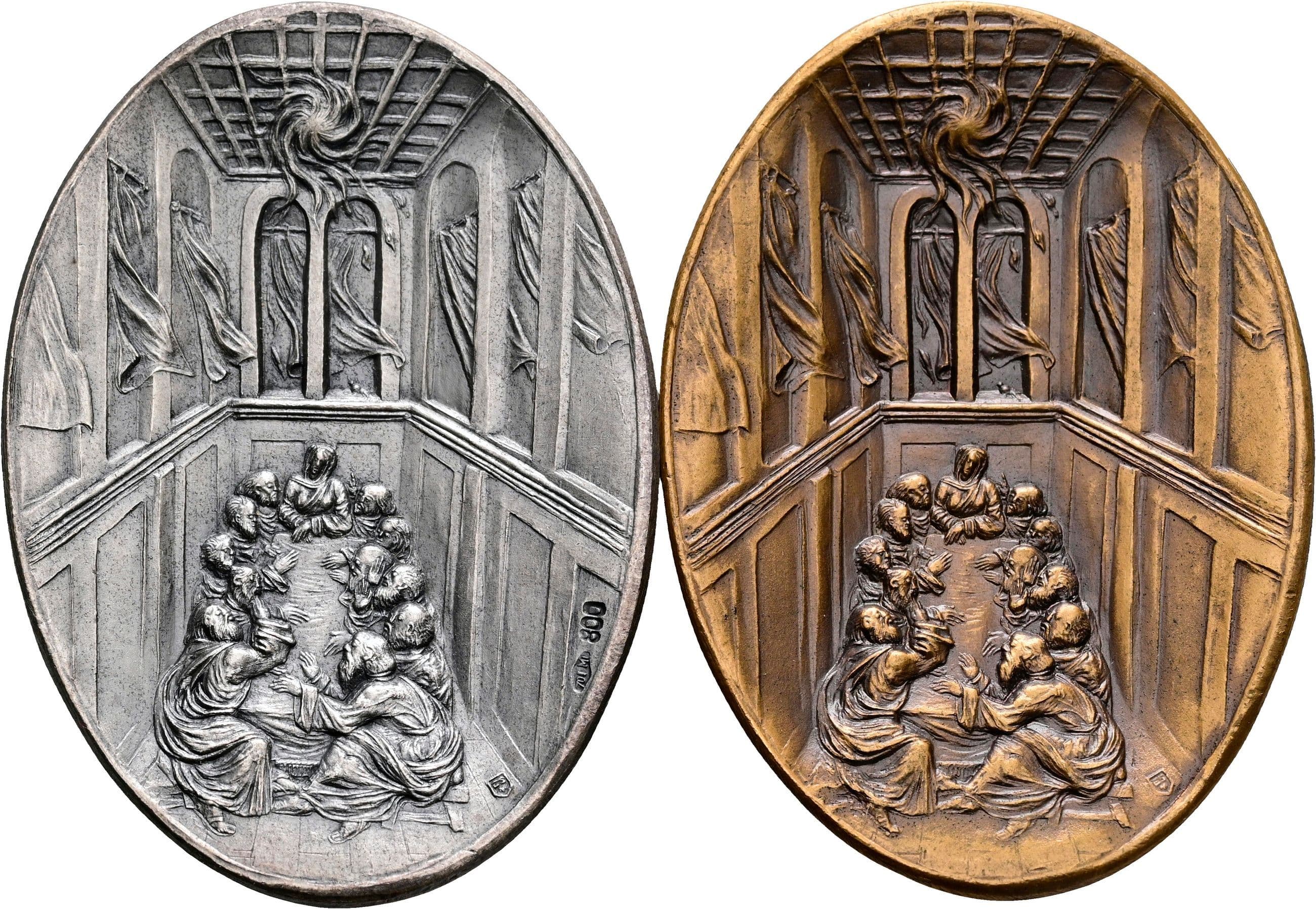 Lot 2 Stück Medaillen