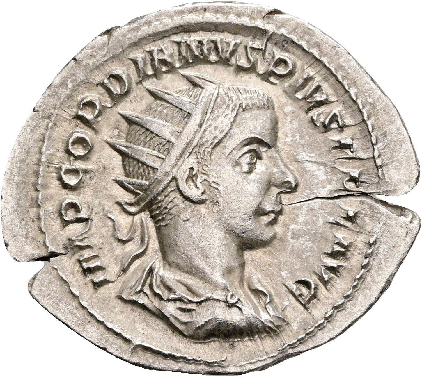 Antoninian Gordianus III. Pius 238-244 AC ohne Jahr – Vorderseite