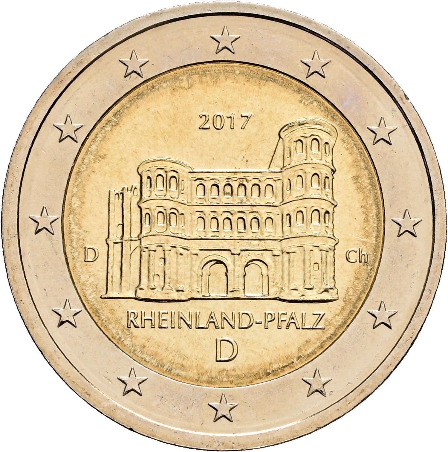 2 Euro 2017 D – Rückseite