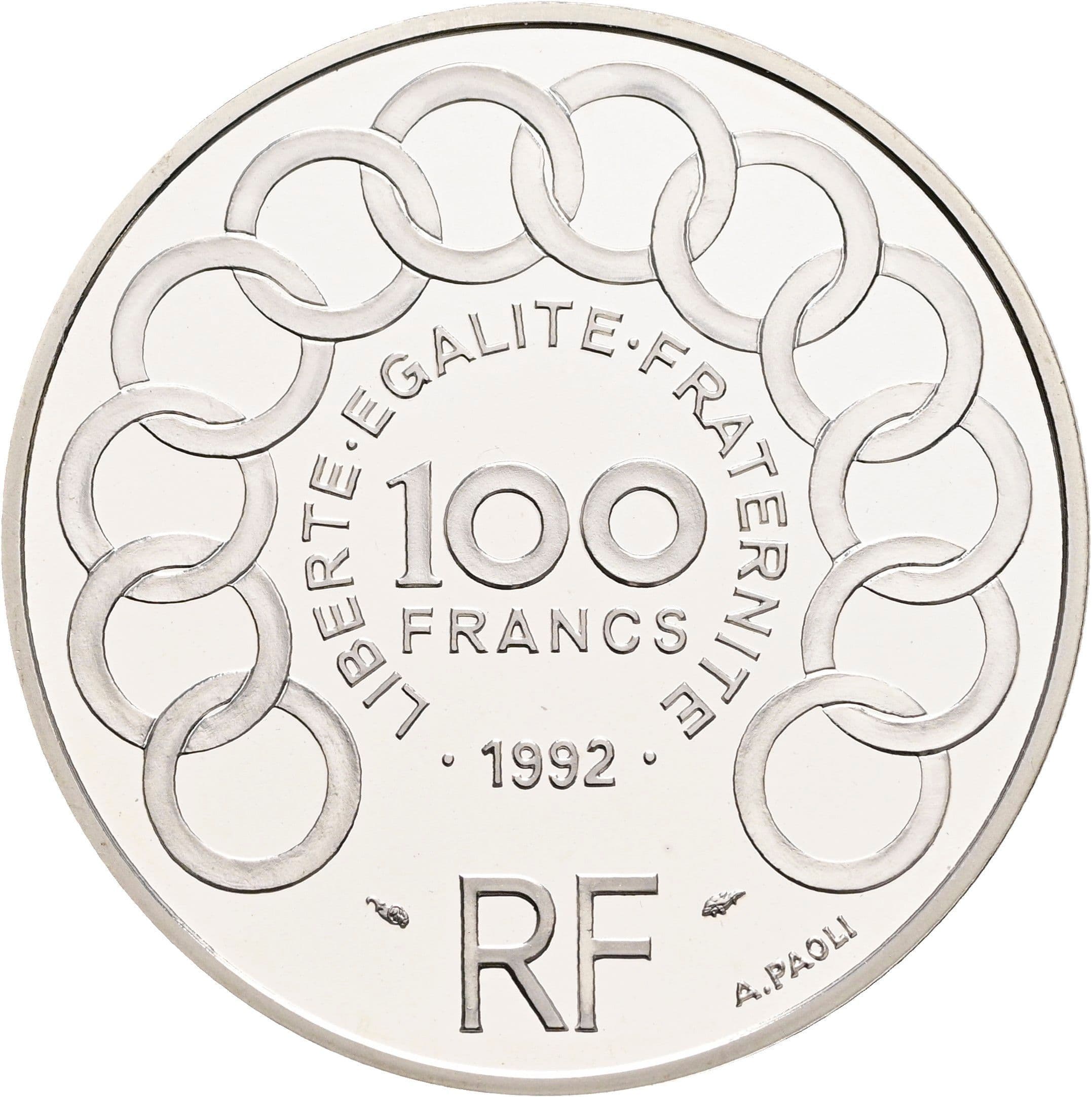 100 Francs (15 Ecus)