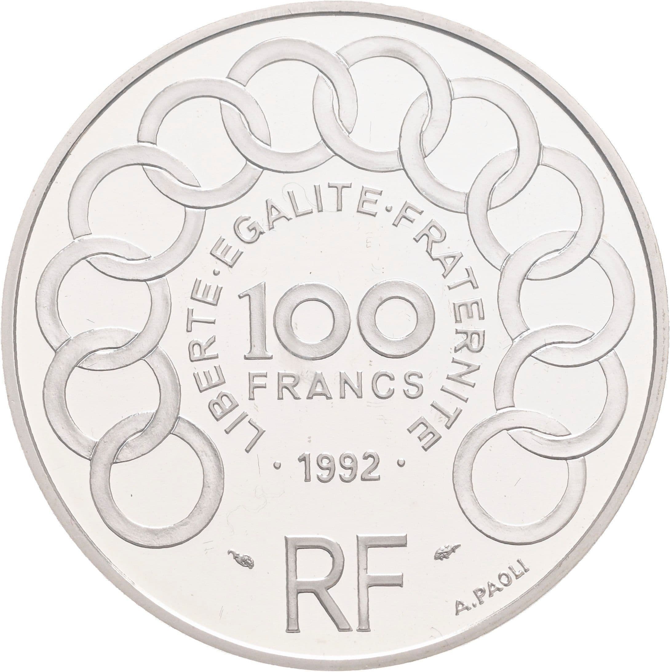 100 Francs (15 Ecus)