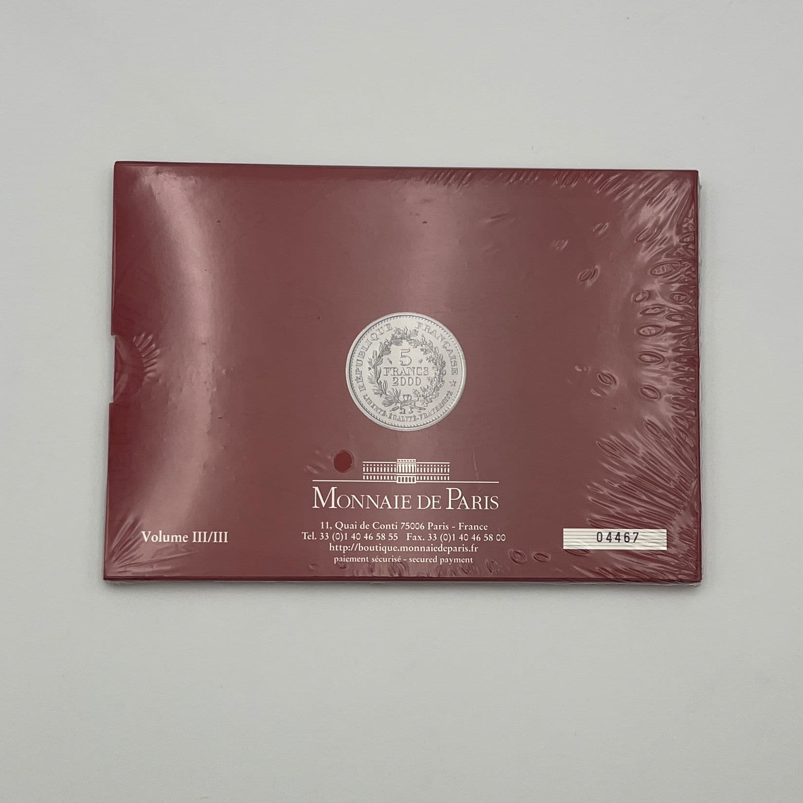 Blister mit 3x 5 Francs