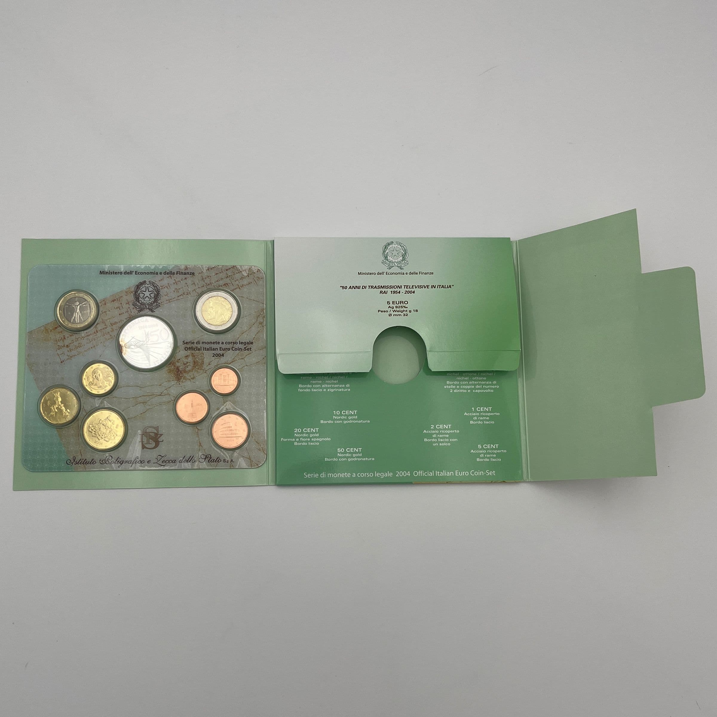 Euro KMS mit Silber 5-Euro