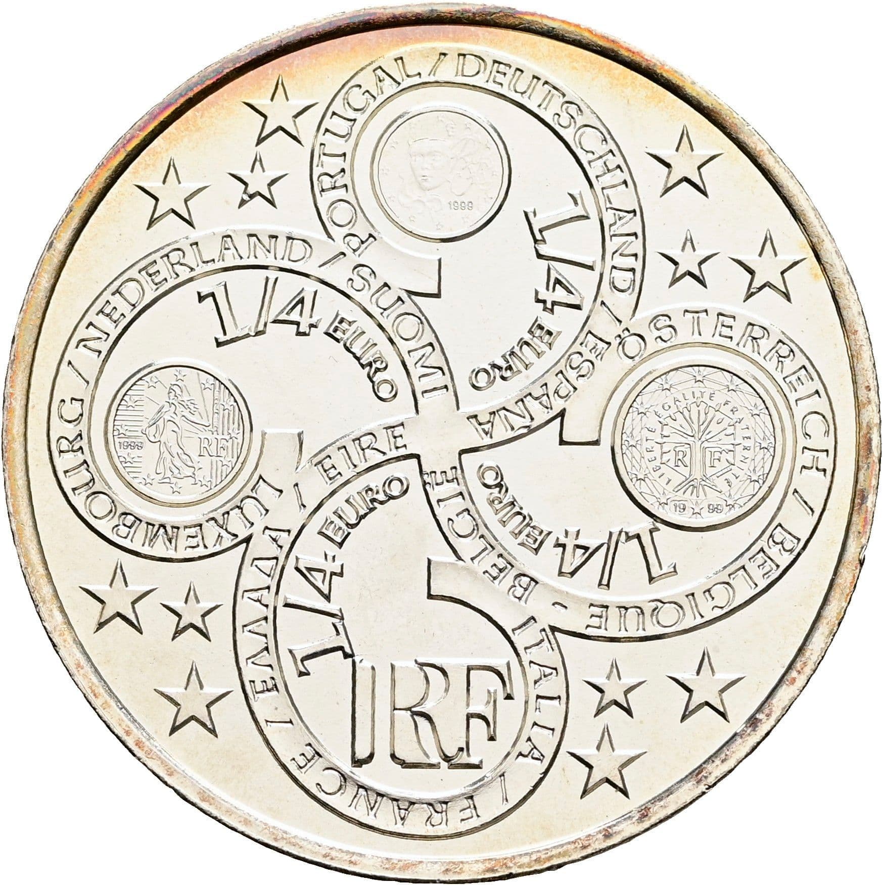 1/4 Euro