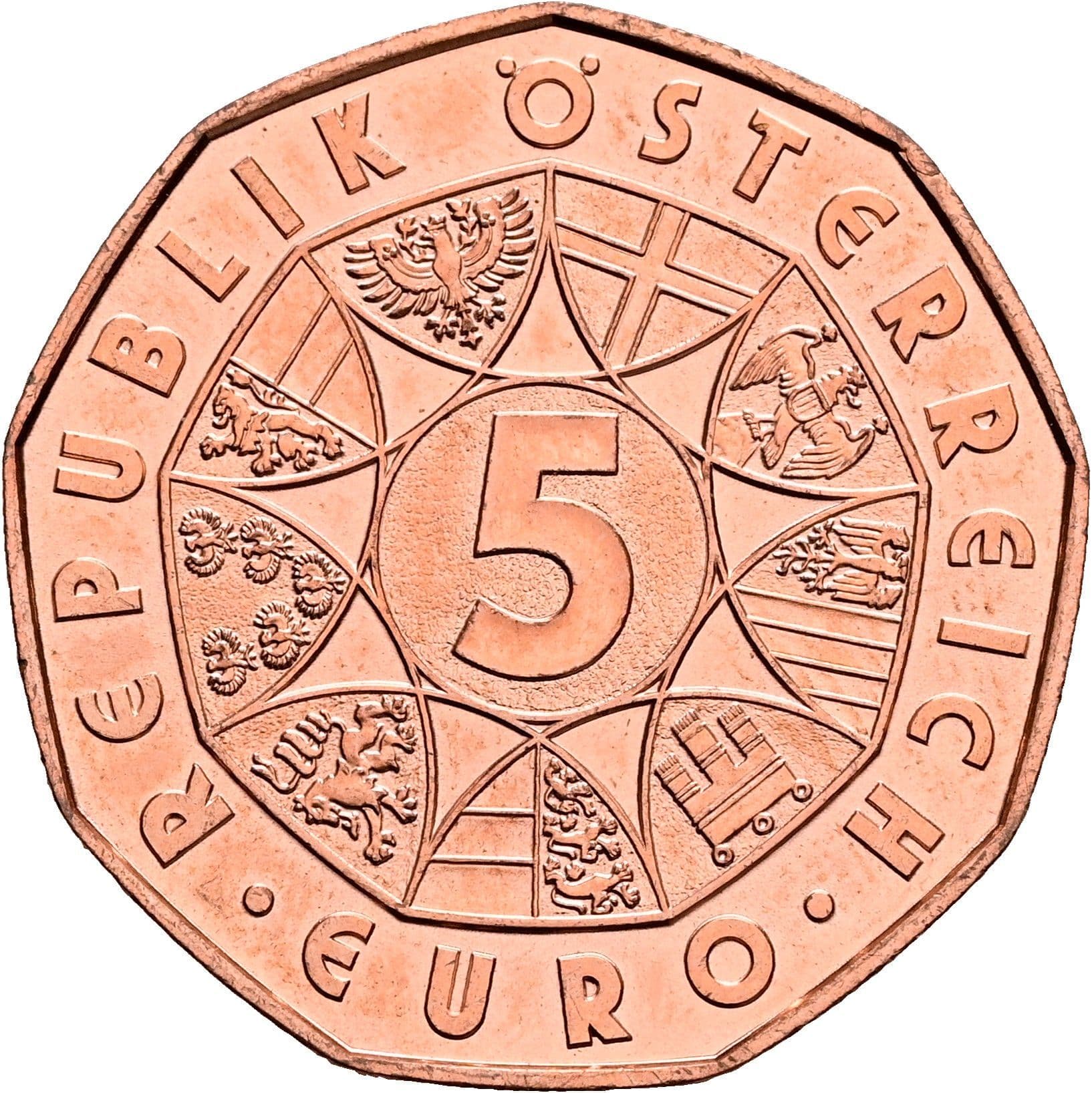 5 Euro Neujahrsmünze