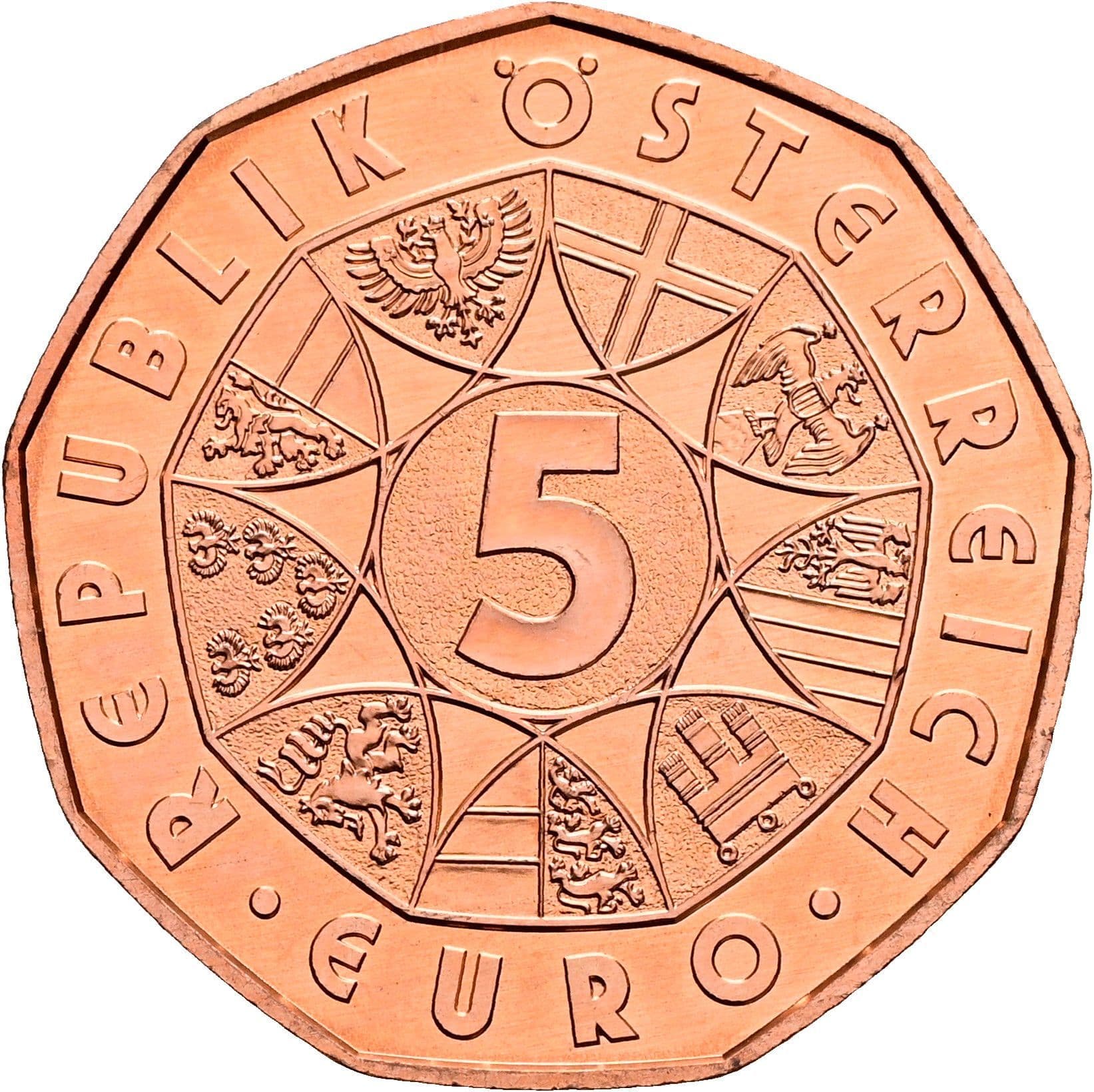 5 Euro Neujahrsmünze