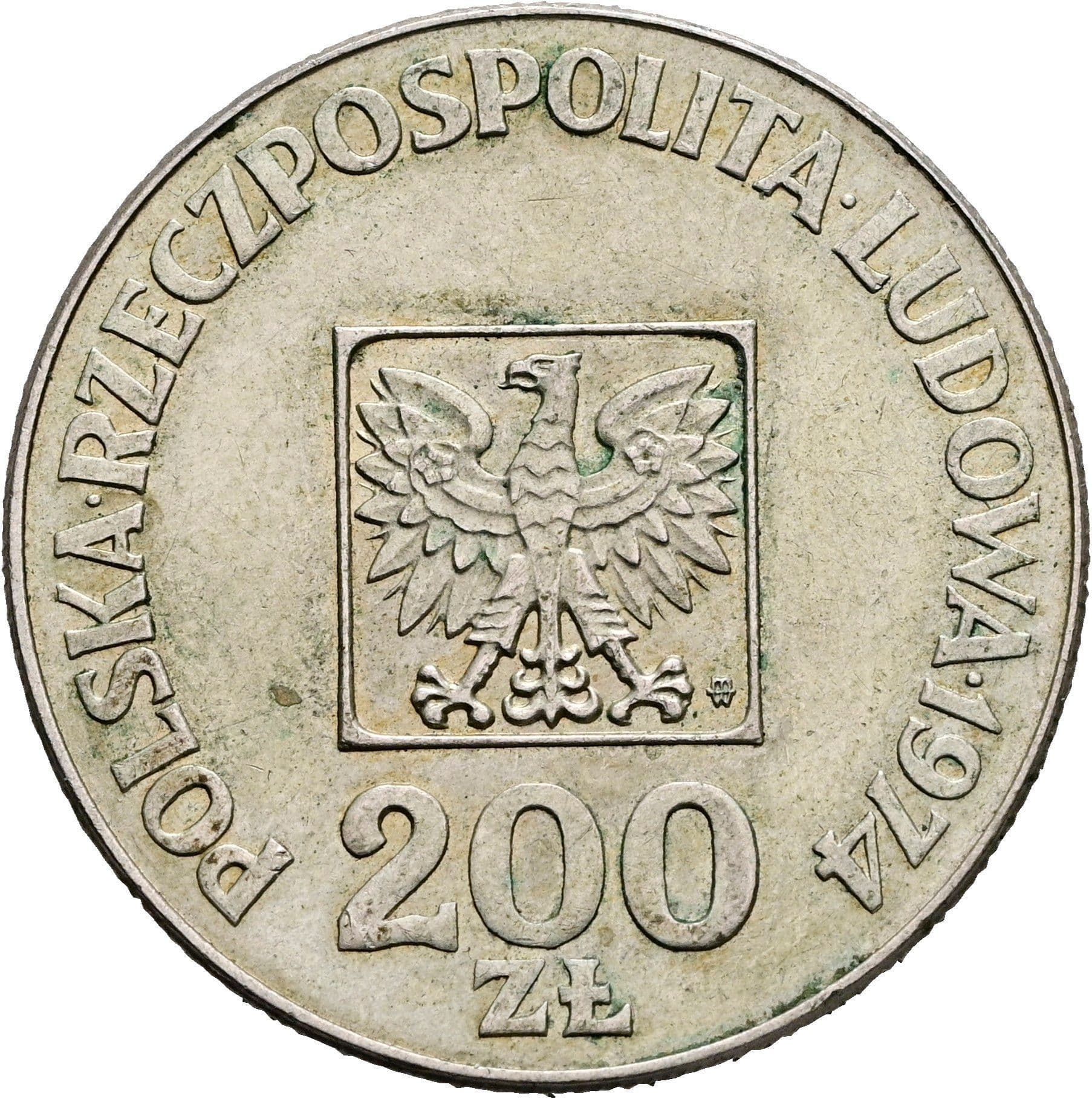 200 Zlotych 1974 – Vorderseite