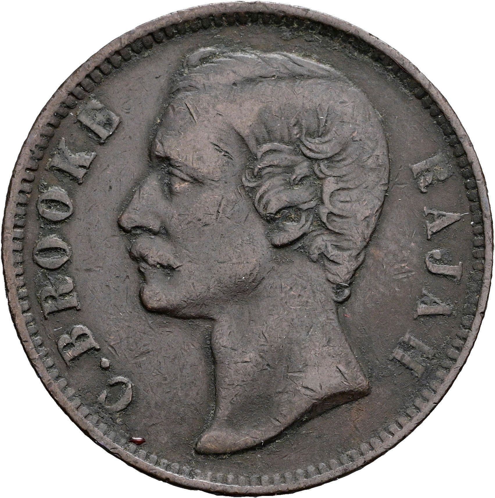1 Cent 1886 – Vorderseite